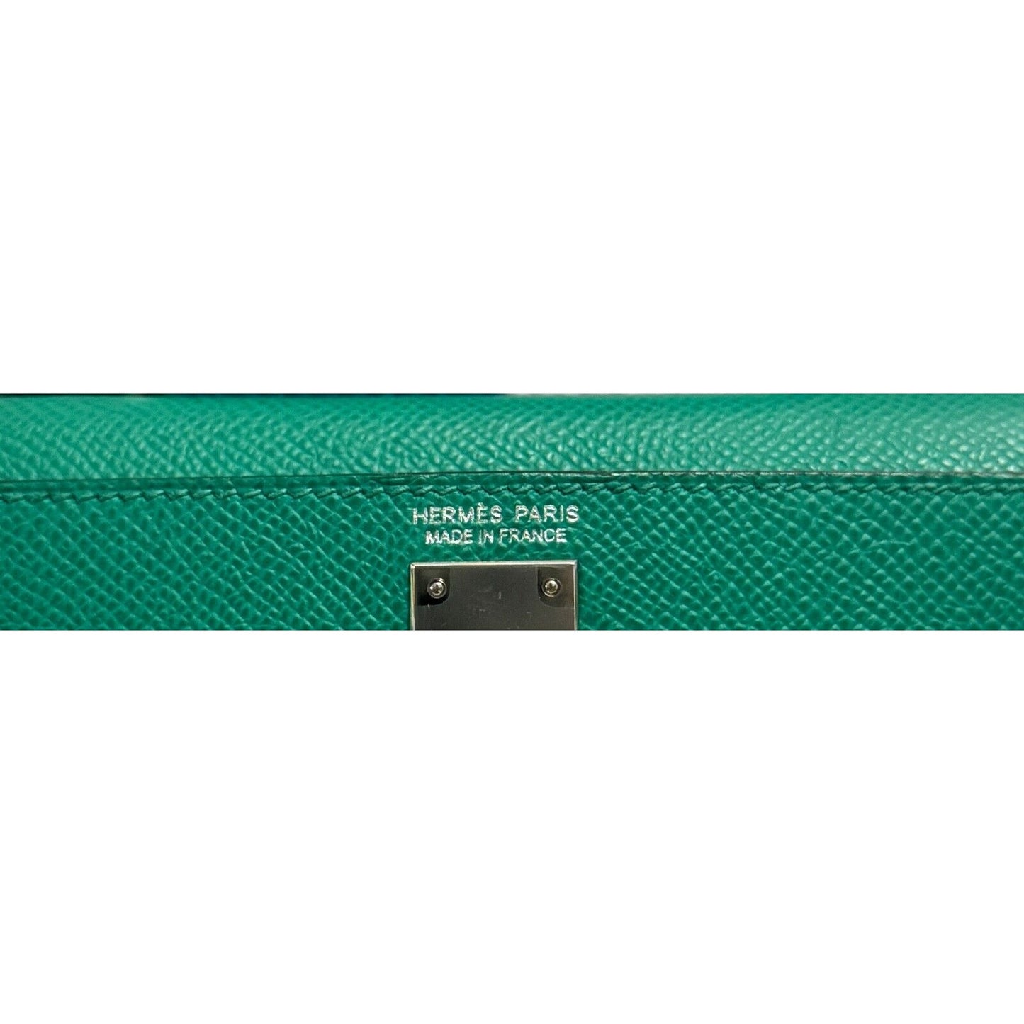 Hermes Kelly Mini 20 Vert Jade Green Epsom Leather Palladium Hardware 2022