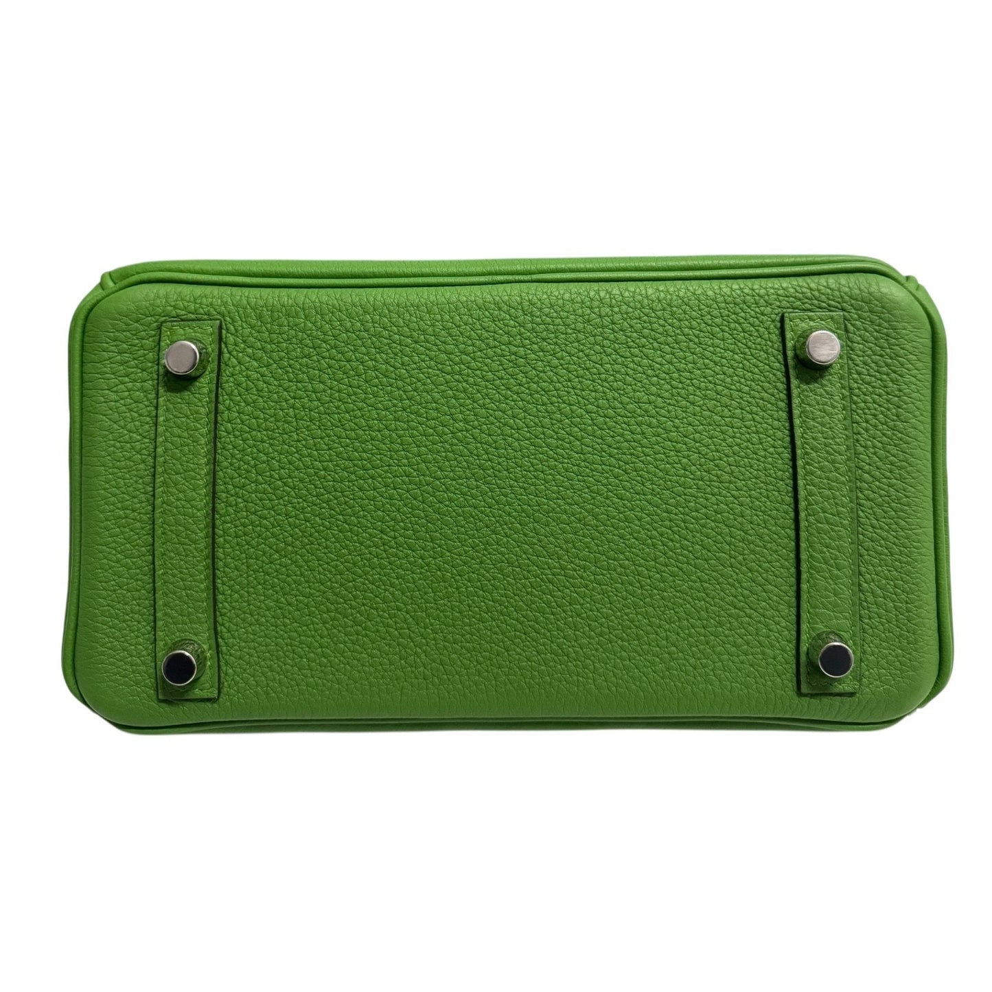 Hermes Birkin 25 Vert Yucca Green Togo Leather Palladium Hardware NEW