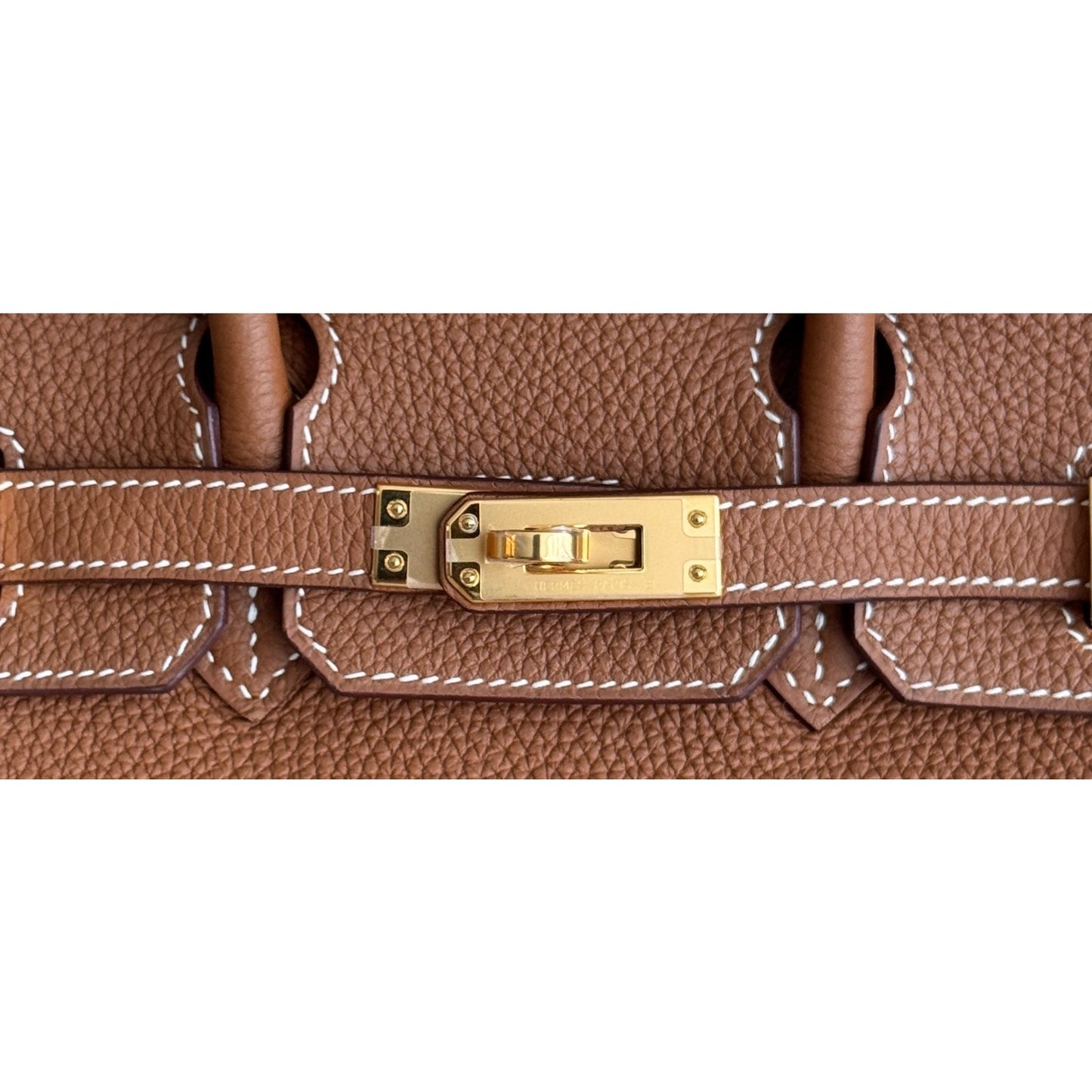 Hermes Birkin 25 Gold Tan Togo Leather Gold Hardware