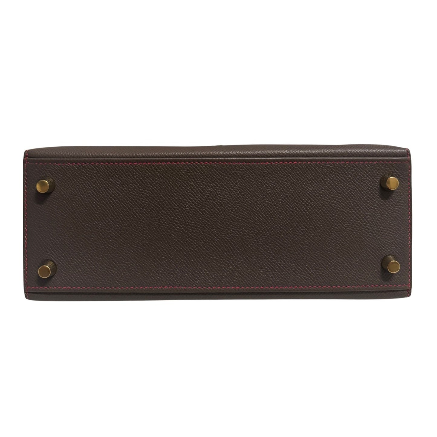 Hermes Kelly 25 Sellier Special Orde Etain Gray Pink Epsom Brushed Gold Hardware