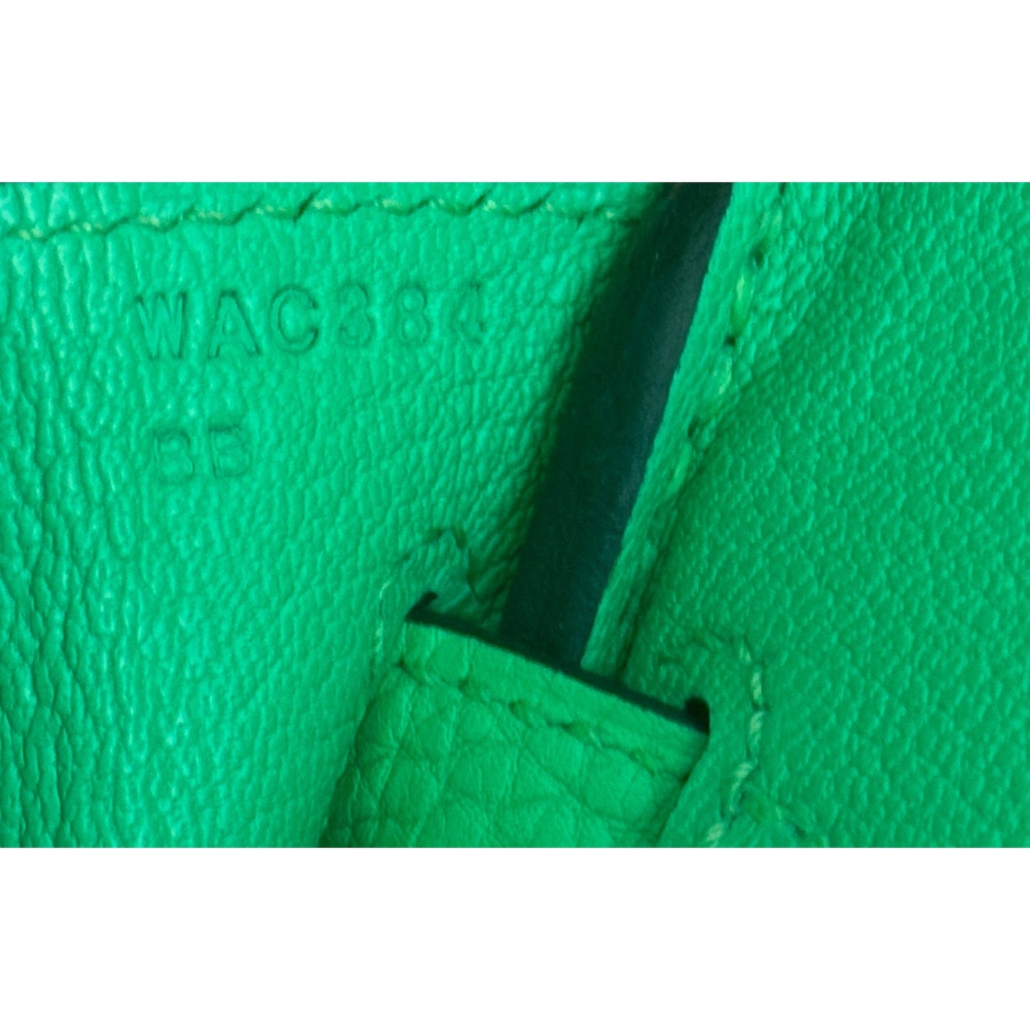 Hermes Birkin 25 Vert Comics Green Togo Leather Palladium Hardware New