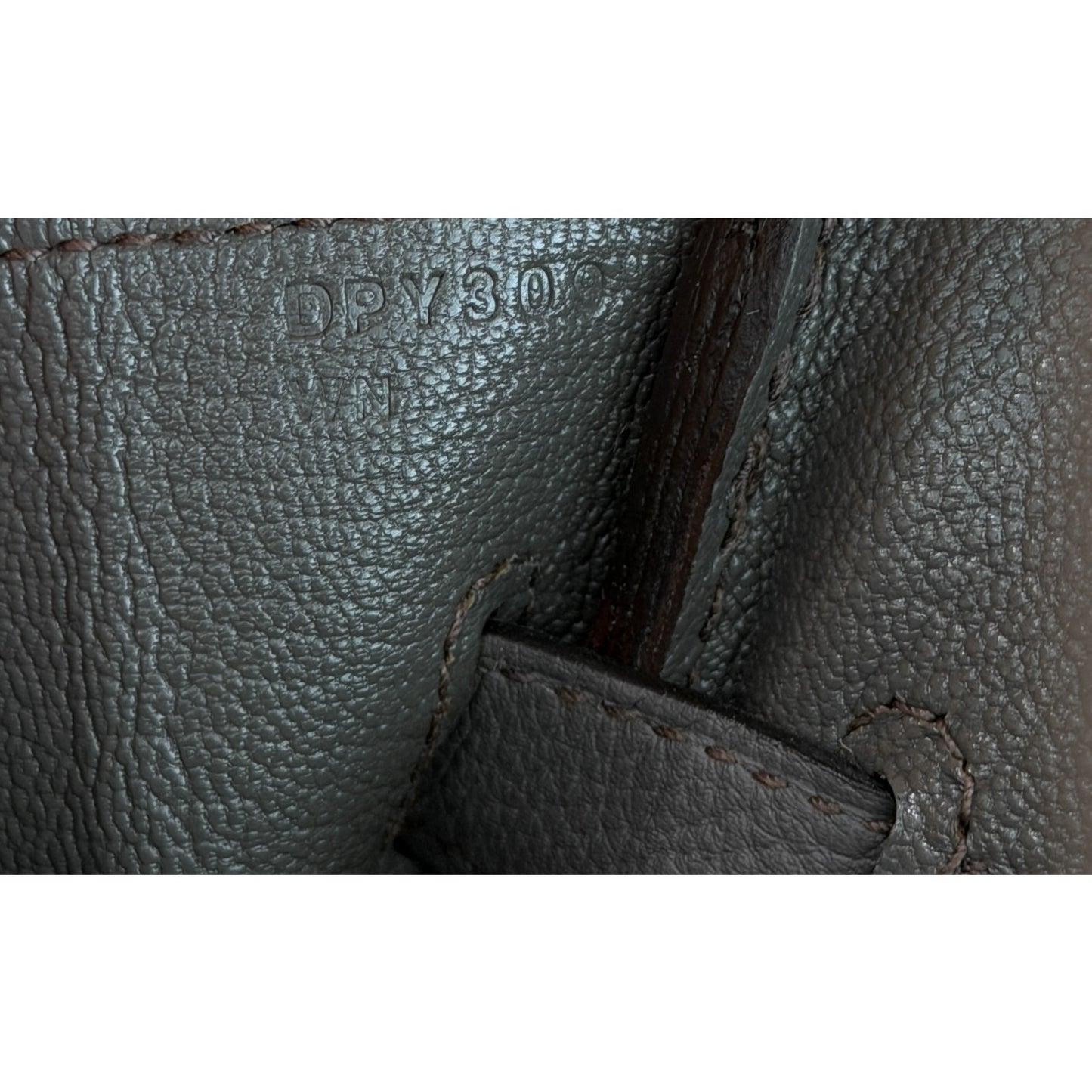Hermes Birkin 30 Gris Eteain Gray Togo Leather Rose Gold Hardware Handbag RARE