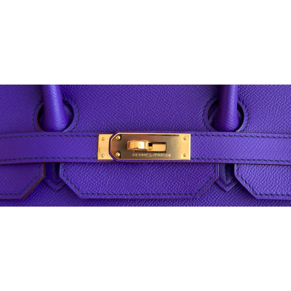 Hermes Birkin 35 Crocus Purple Epsom Leather Gold Hardware RARE