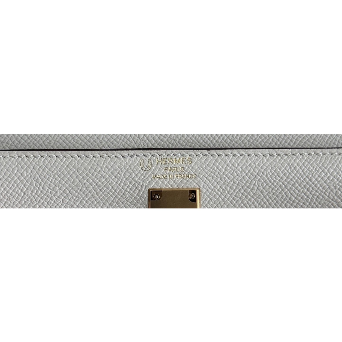 Hermes Kelly 25 Sellier Special Order Craie Rose Azalee Pink Epsom Gold Hardware