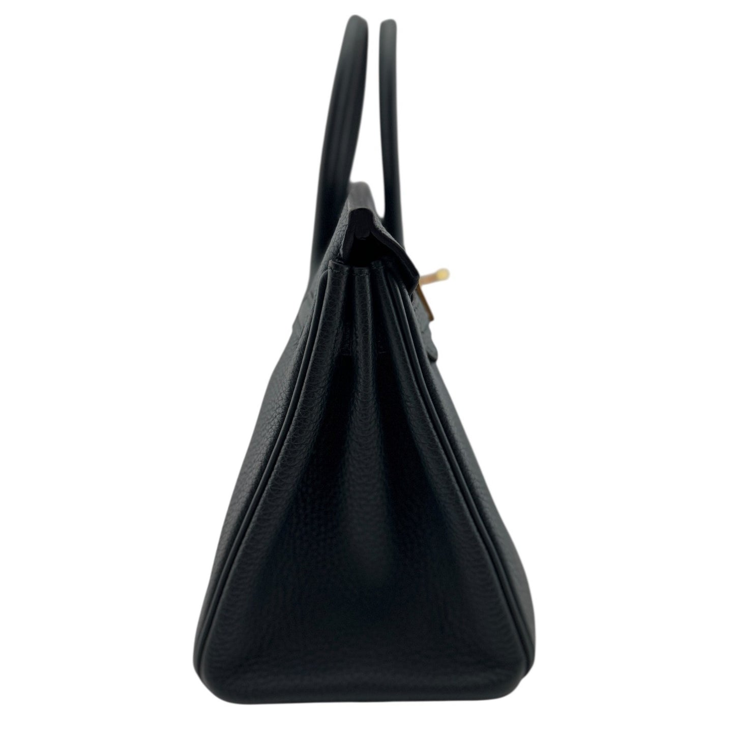 Hermes Birkin 25 Vert Cypress Dark Green Togo Leather Gold Hardware Handbag