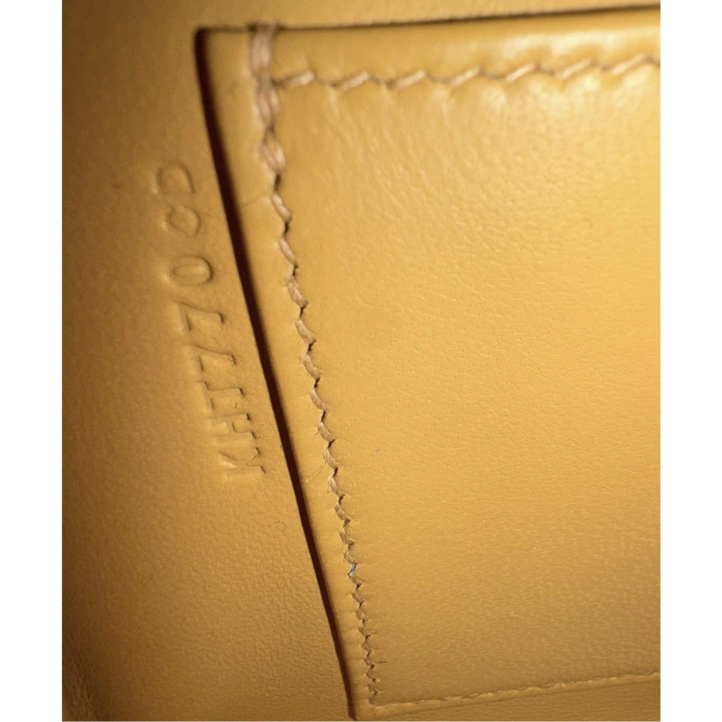 Hermès Kelly Mini 20 Dore Gold Chevre Chamkilight Permabrass Hardware RARE