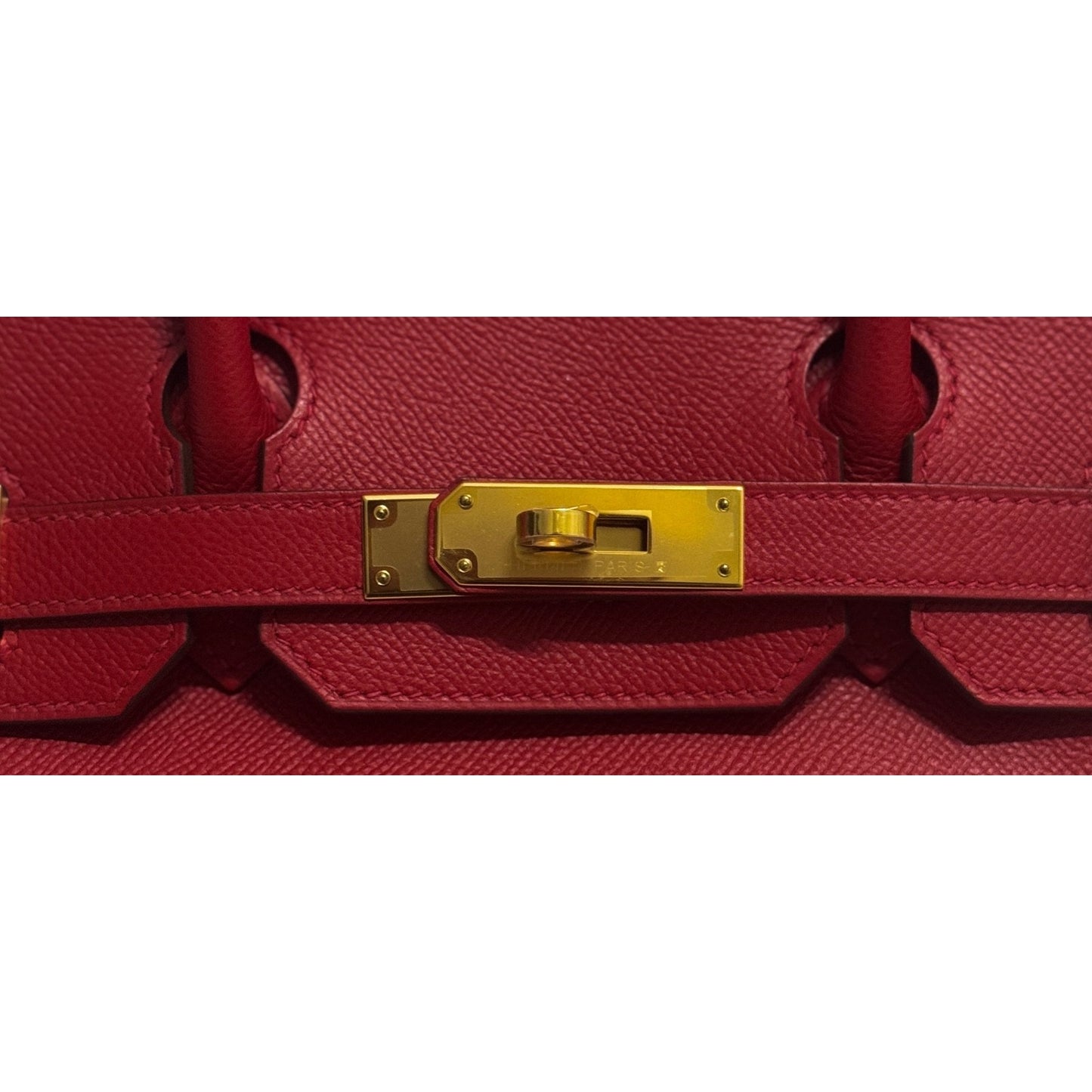 Hermes Birkin 30 Rouge Casaque Red Epsom Leather Gold Hardware