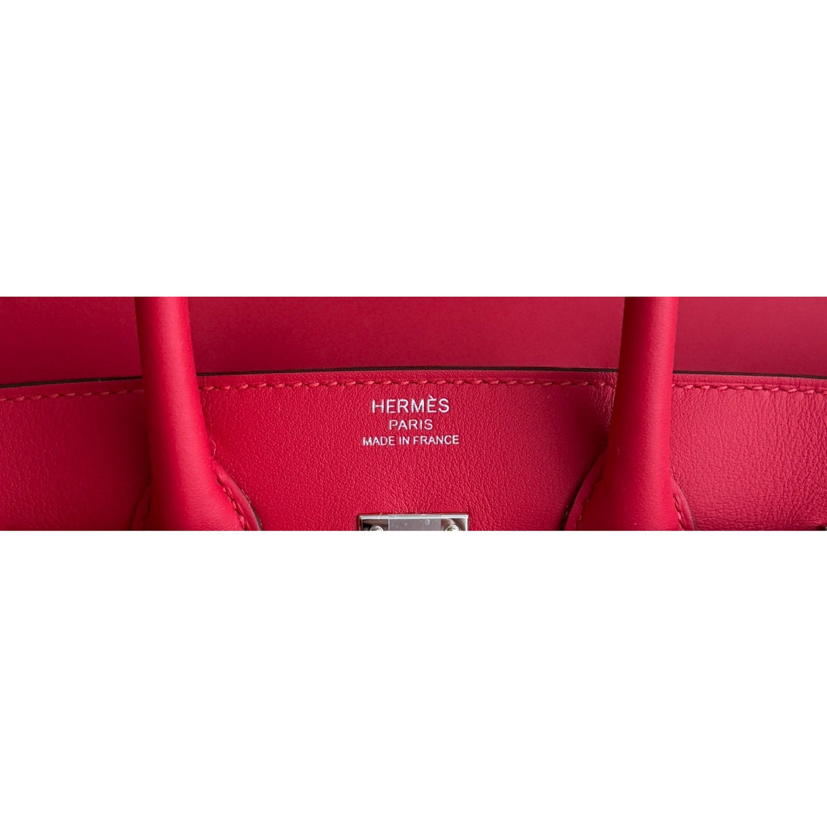 Hermes Birkin 25 Rouge de Coeur Red Leather Palladium Hardware New 2026