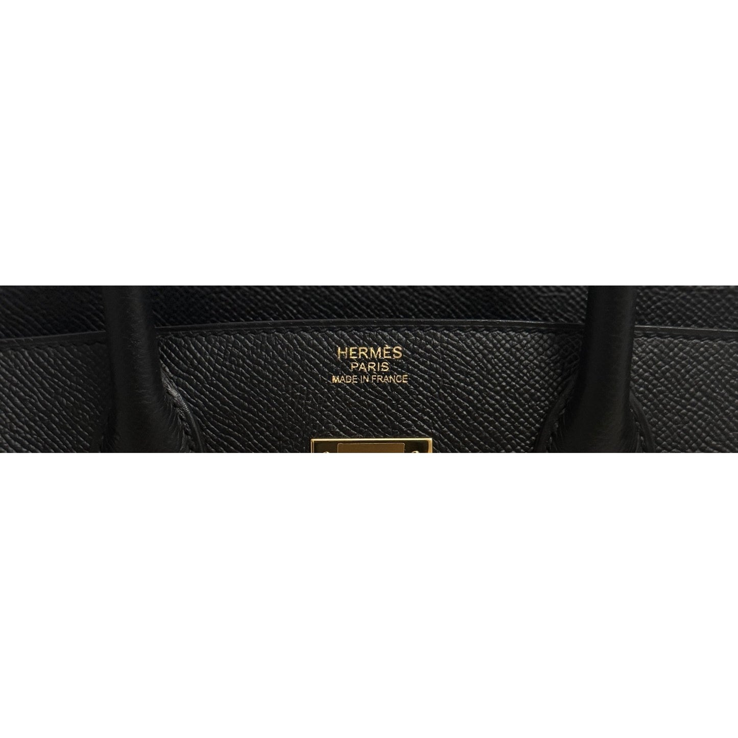 Hermes Birkin 30 Black Noir Epsom Leather Gold Hardware RARE