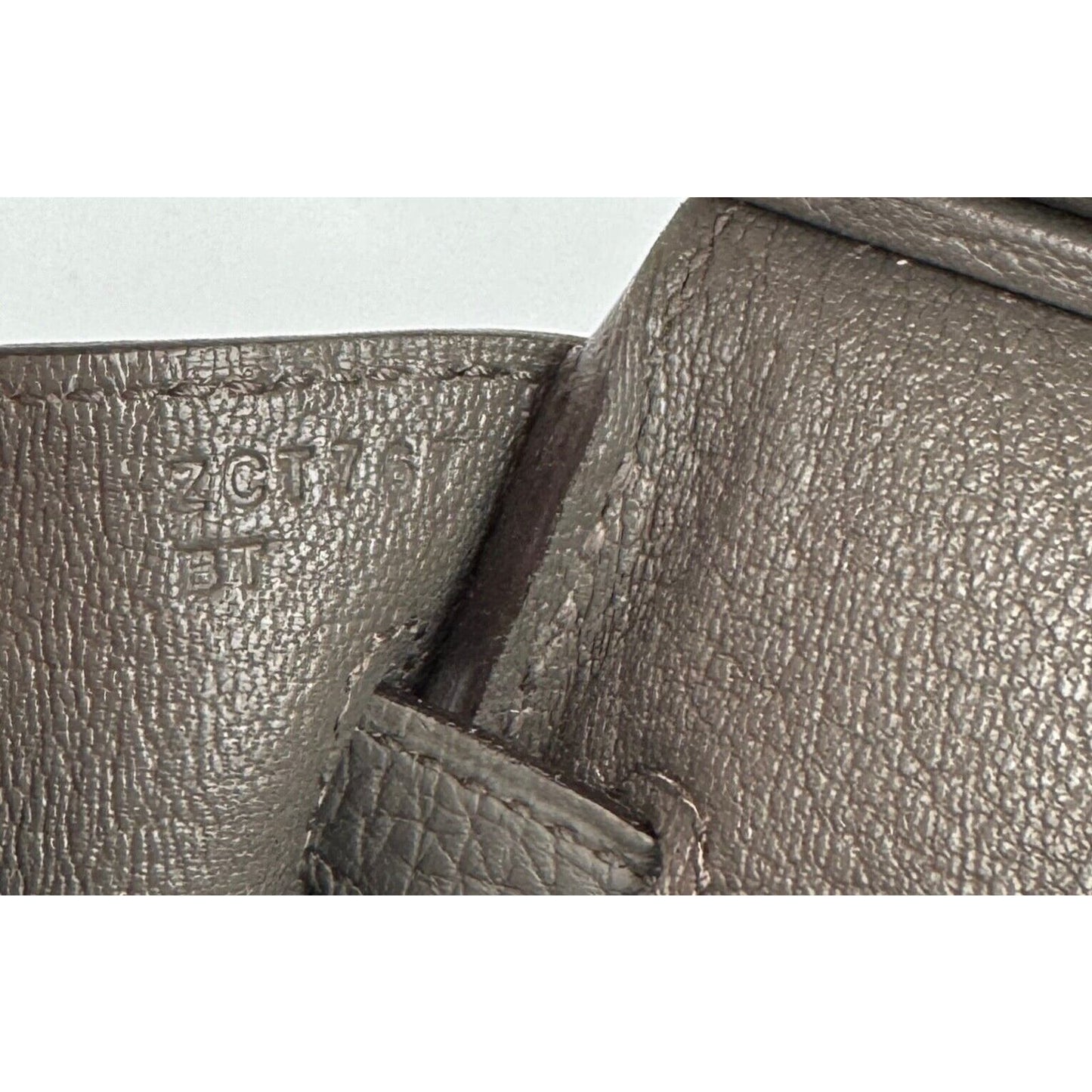 Hermes Birkin 25 Etain Gray Grey Togo Leather Rose Gold Hardware