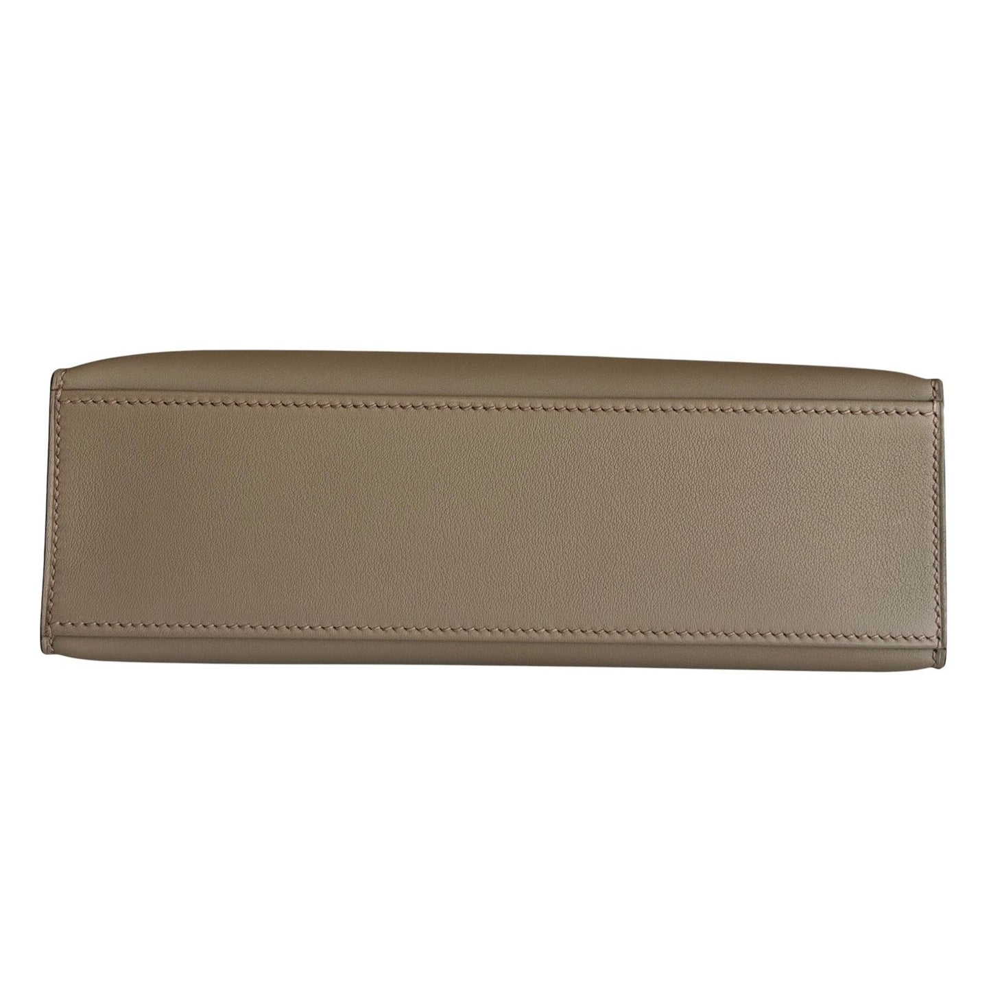 Hermes Kelly Mini Pochette Beige Marfa Tan Leather Gold Hardware RARE