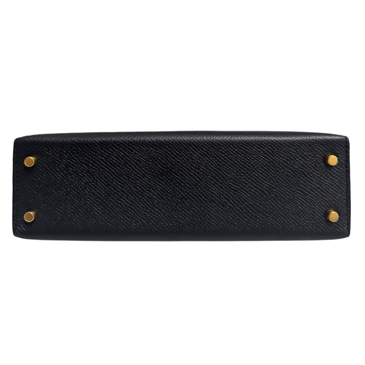 Hermes Kelly Mini 20 Black Noir Epsom Leather Gold Hardware