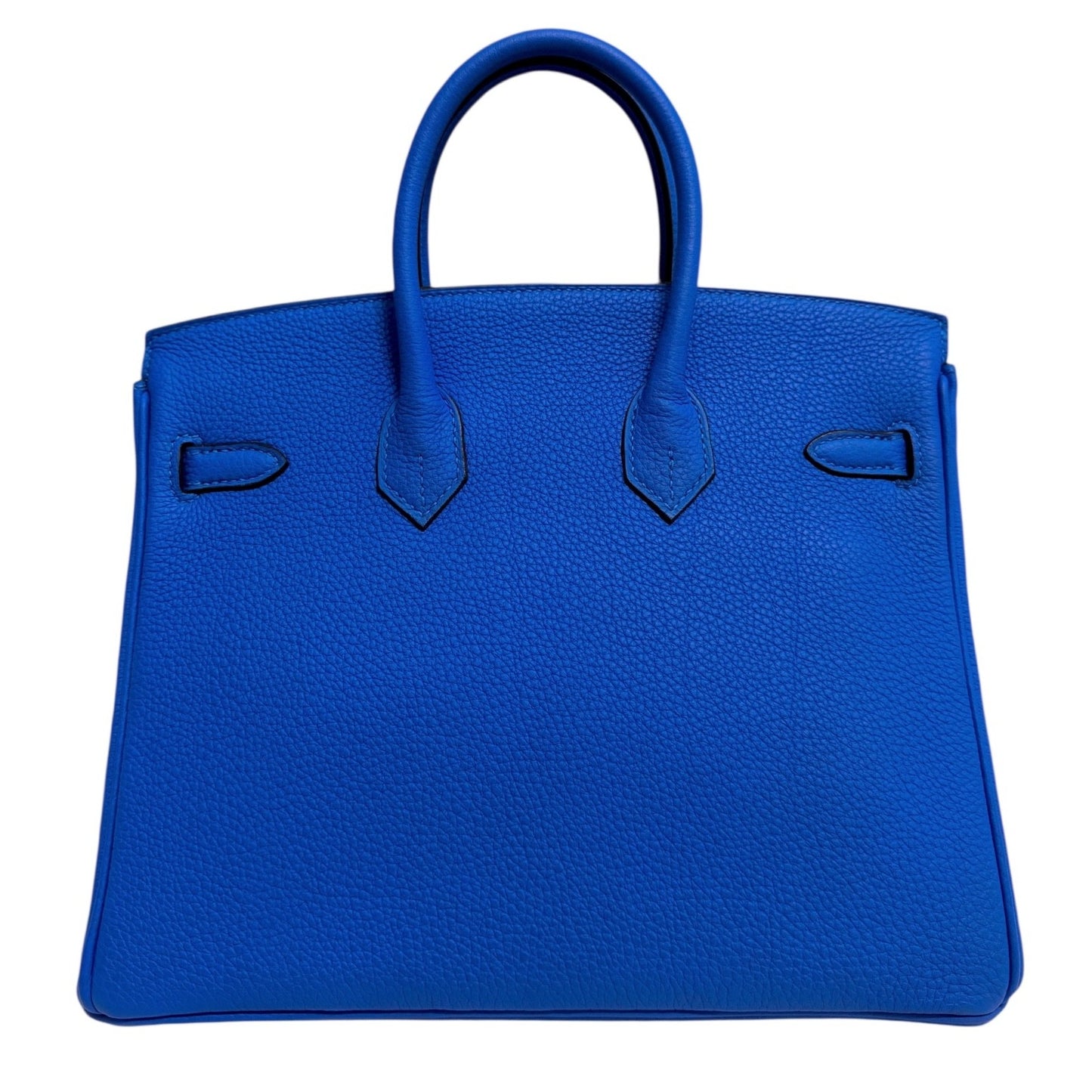 Hermes Birkin 25 Blue Hydra Togo Leather Gold Hardware RARE New 2024