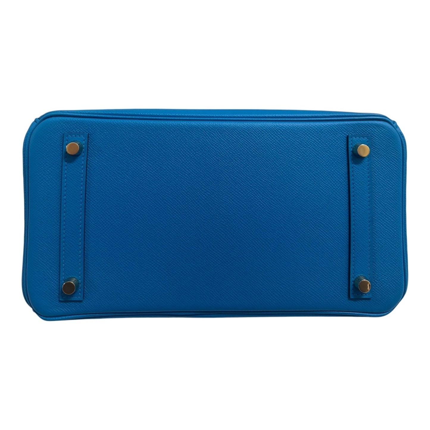 Hermes Birkin 30 Blue Zanzibar Bleu Epsom Leather Gold Hardware