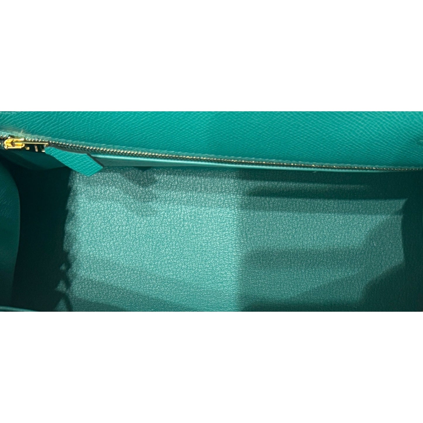 Hermes Kelly 28 Sellier Vert Verone Green Epsom Leather Gold Hardware