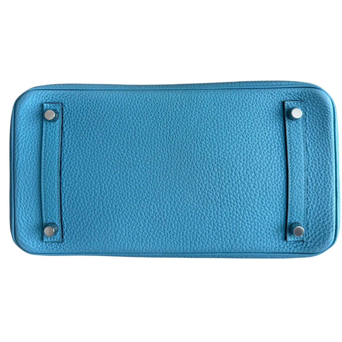 Hermes Birkin 30 Bleu du Nord Blue Togo Leather Palladium Hardware Rare