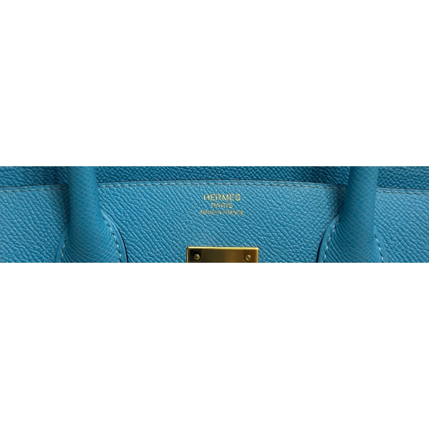 Hermes Birkin 30 Bleu du Nord Blue Epsom Leather Gold Hardware