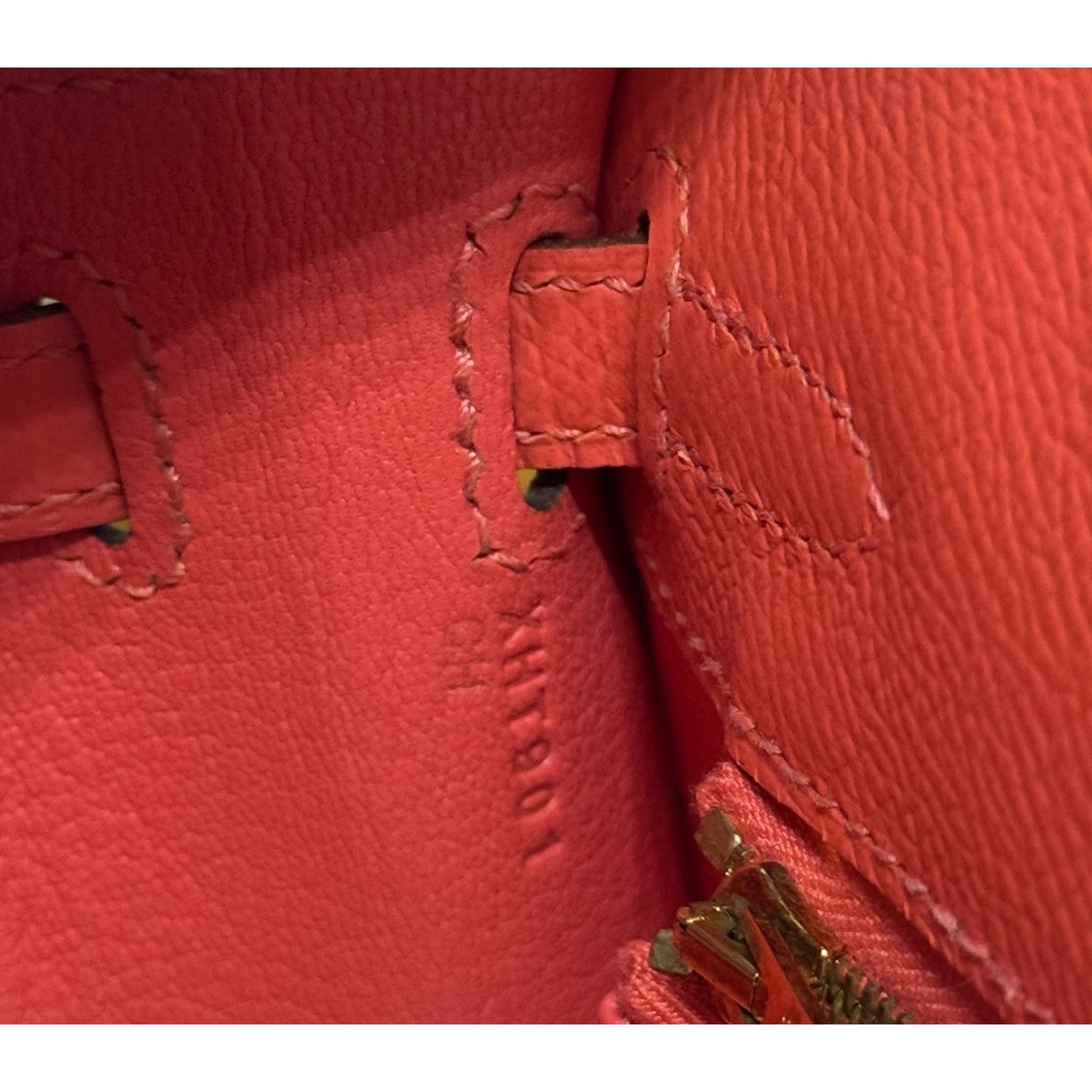 Hermes Kelly 25 Sellier Rose Jaipur Pink Epsom Leather Gold Hardware RARE