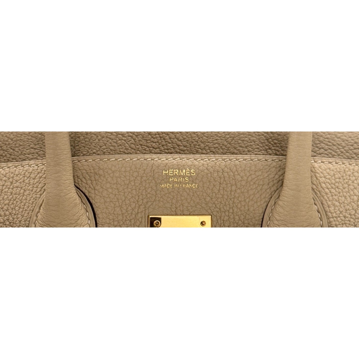 Hermes Birkin 30 Trench Beige Togo Leather Gold Hardware