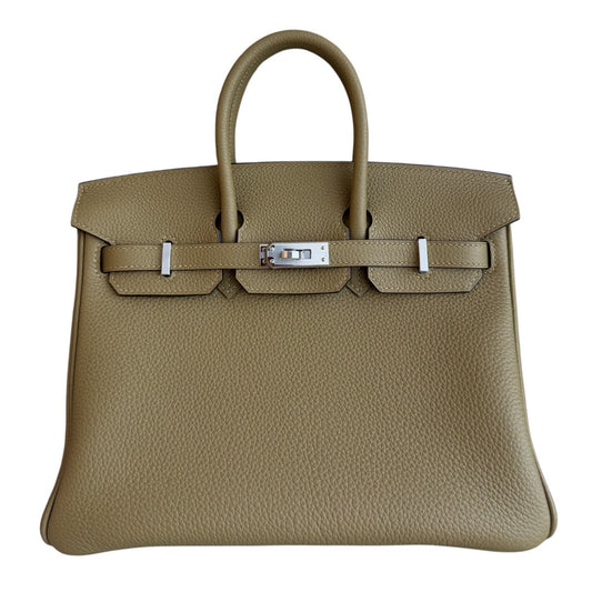 Hermes Birkin 25 Dune Togo Leather Gold Hardware NEW 2026