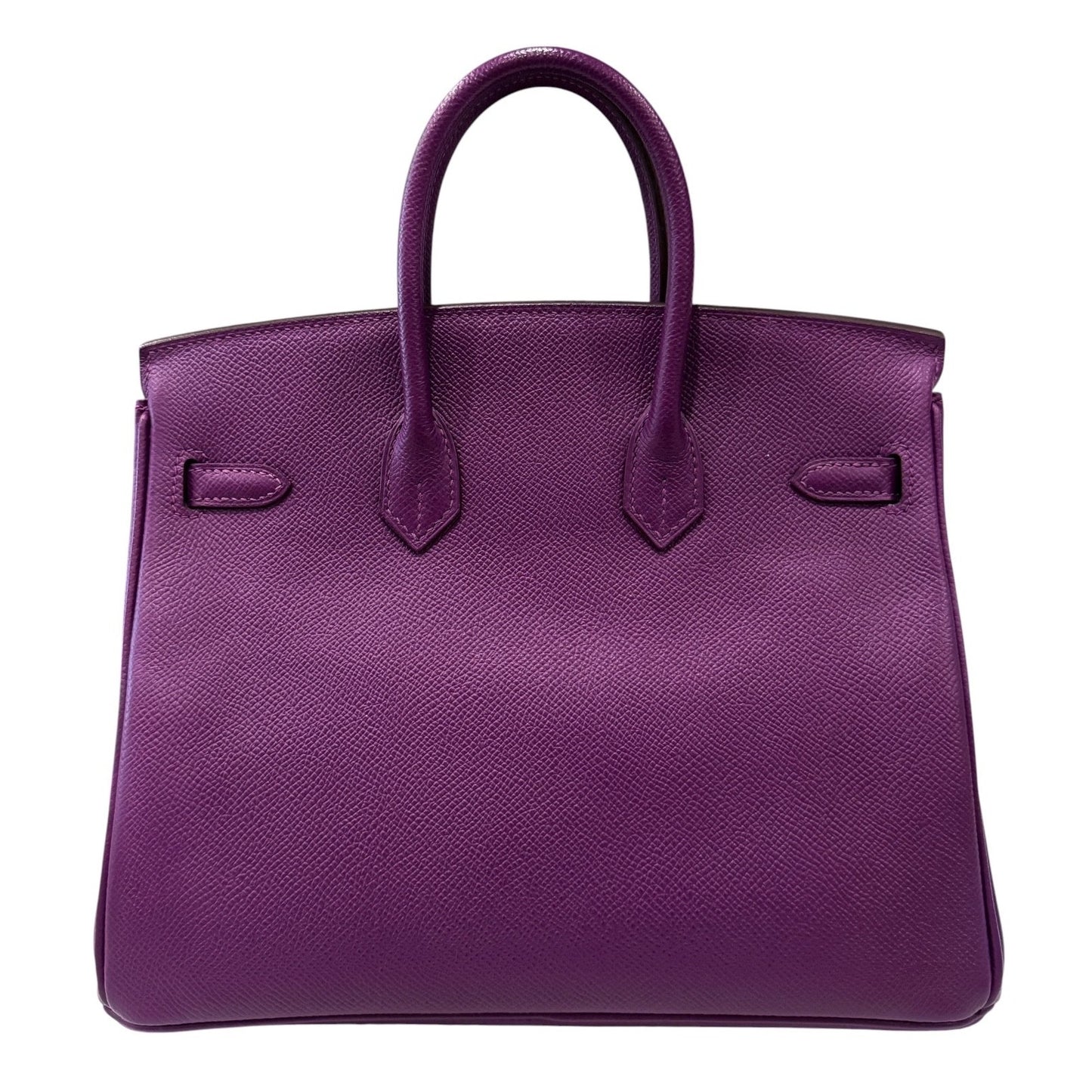 Hermes Birkin 25 Anemone Purple Epsom Leather Gold Hardware RARE