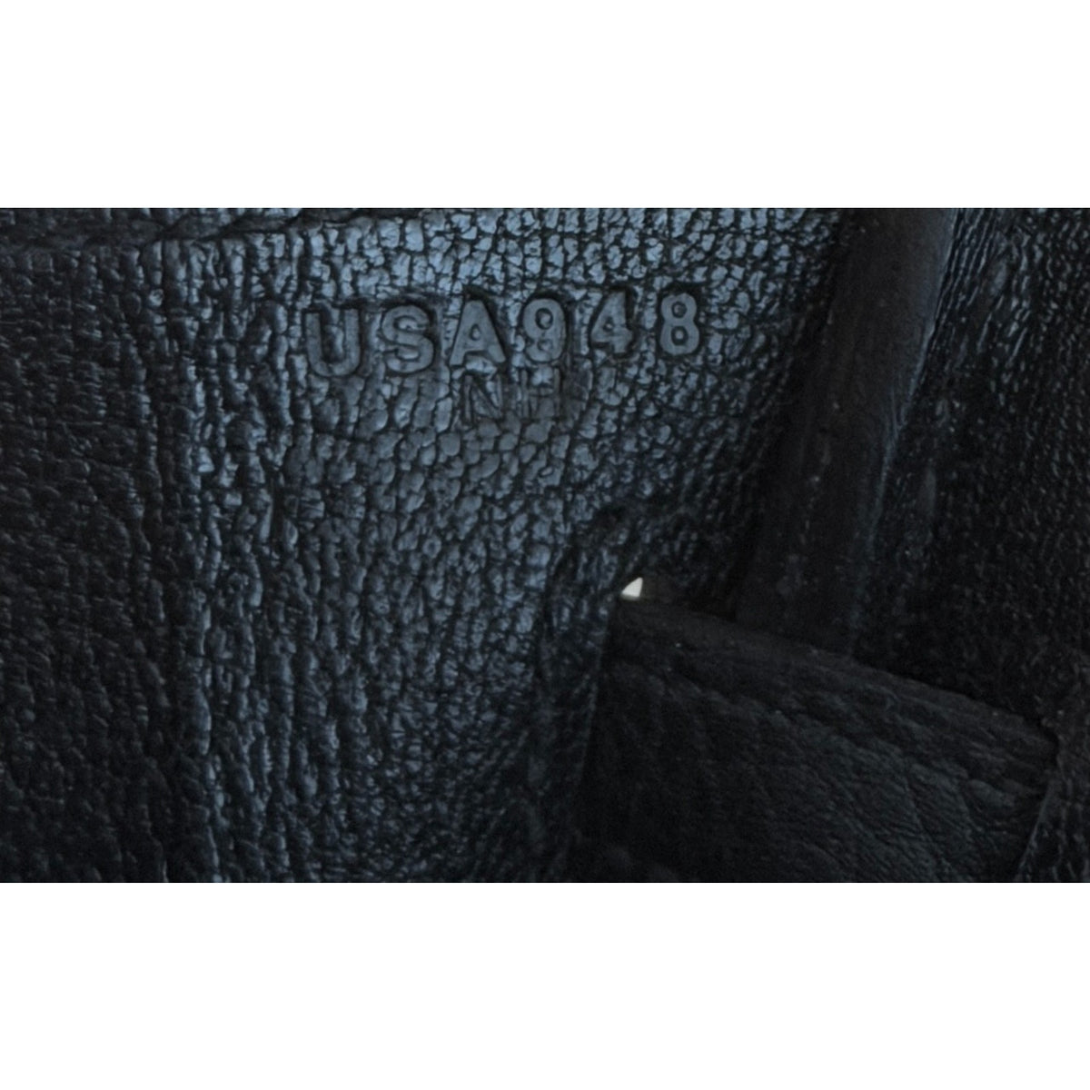 Hermes Birkin 25 Black Noir Togo Leather Gold Hardware RARE