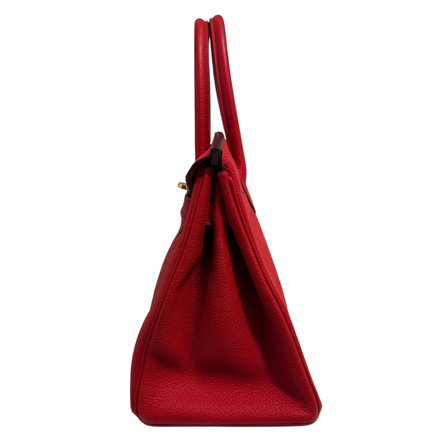 Hermes Birkin 30 Rouge de Coeur Red Togo Leather Gold Hardware RARE