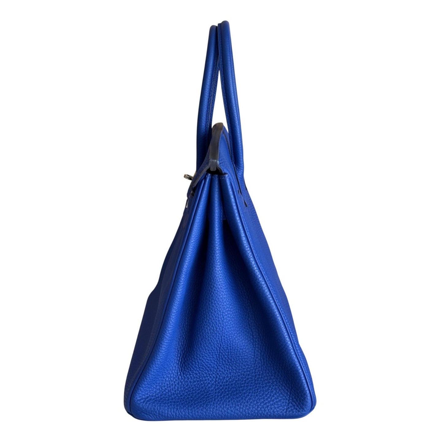 Hermes Birkin 35 Blue Electric Togo Leather Palladium Hardware