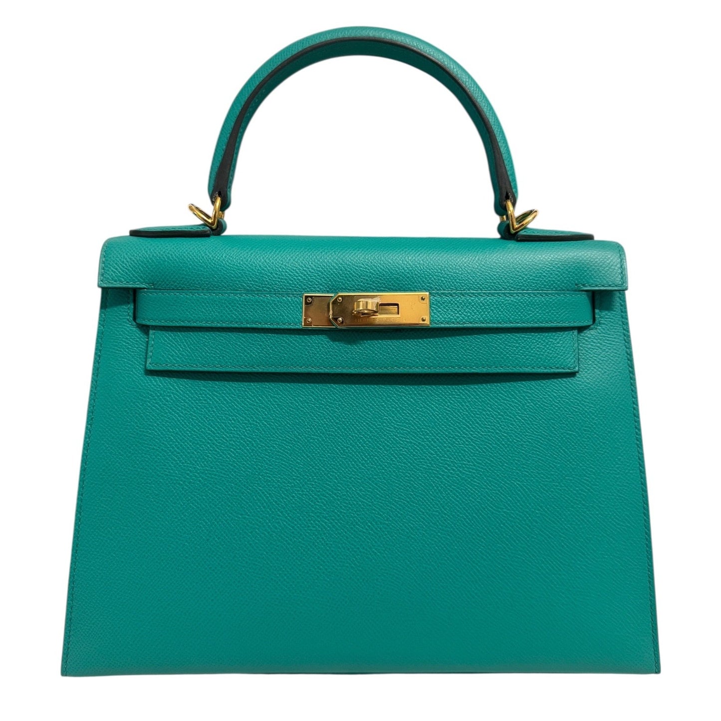 Hermes Kelly 28 Sellier Vert Verone Green Epsom Leather Gold Hardware