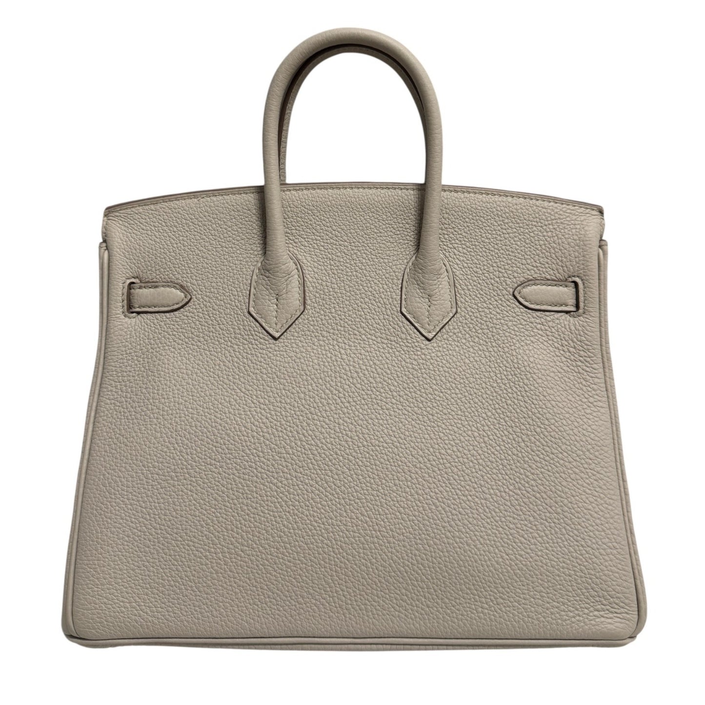 Hermes Birkin 25 Beton Beige Cream Togo Leather Gold Hardware 2024