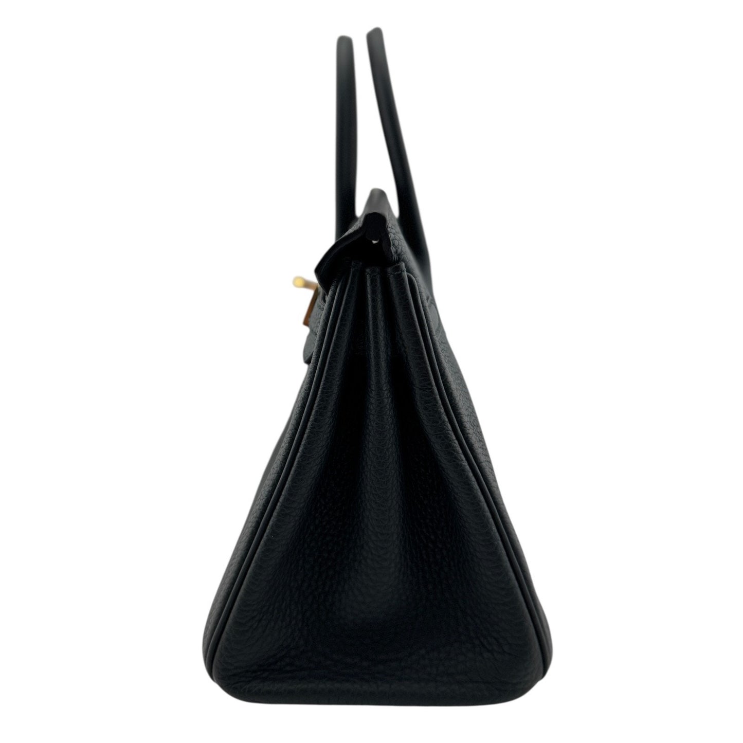 Hermes Birkin 25 Vert Cypress Dark Green Togo Leather Gold Hardware Handbag