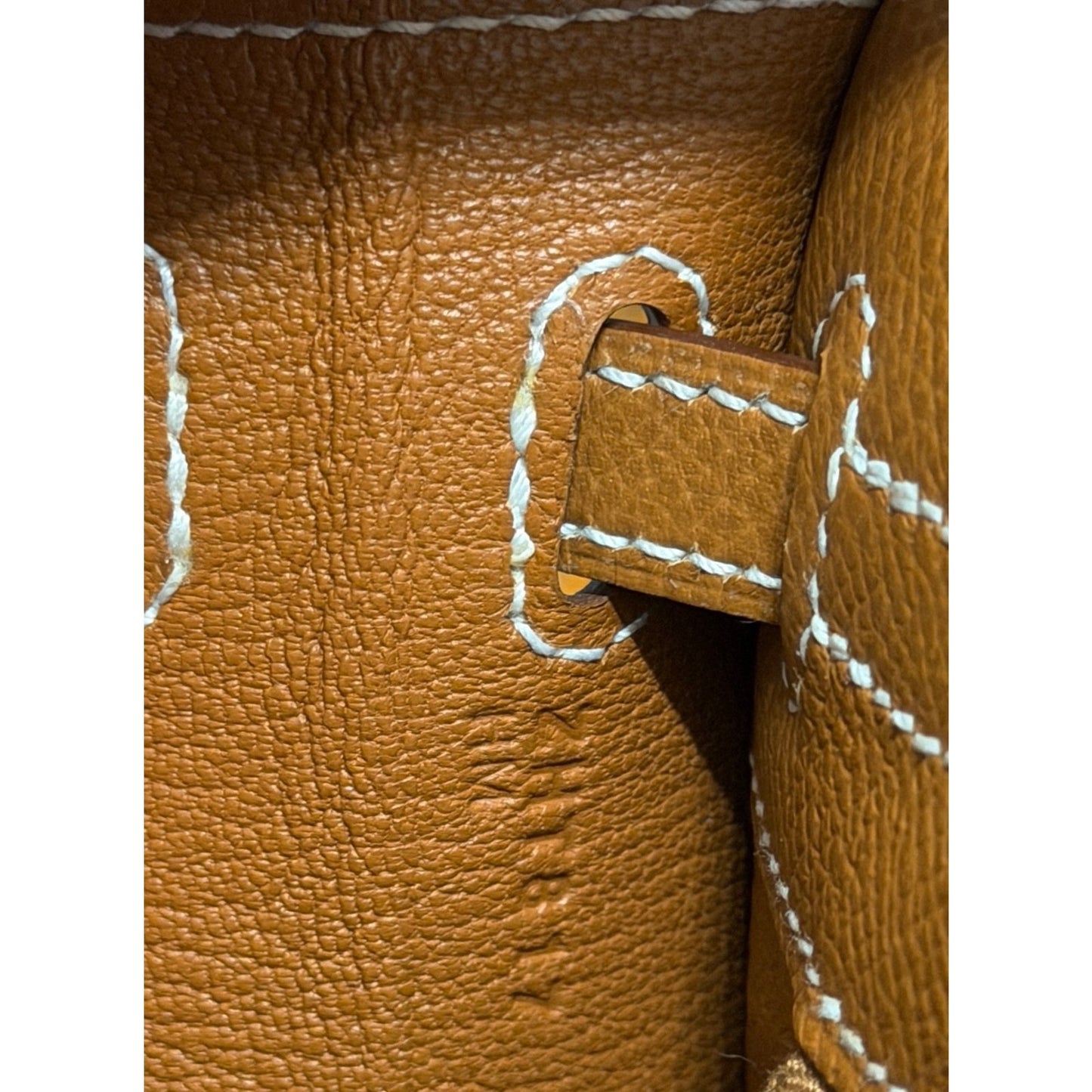 Hermes Kelly 25 Sellier Gold Tan Epsom Leather Gold Hardware