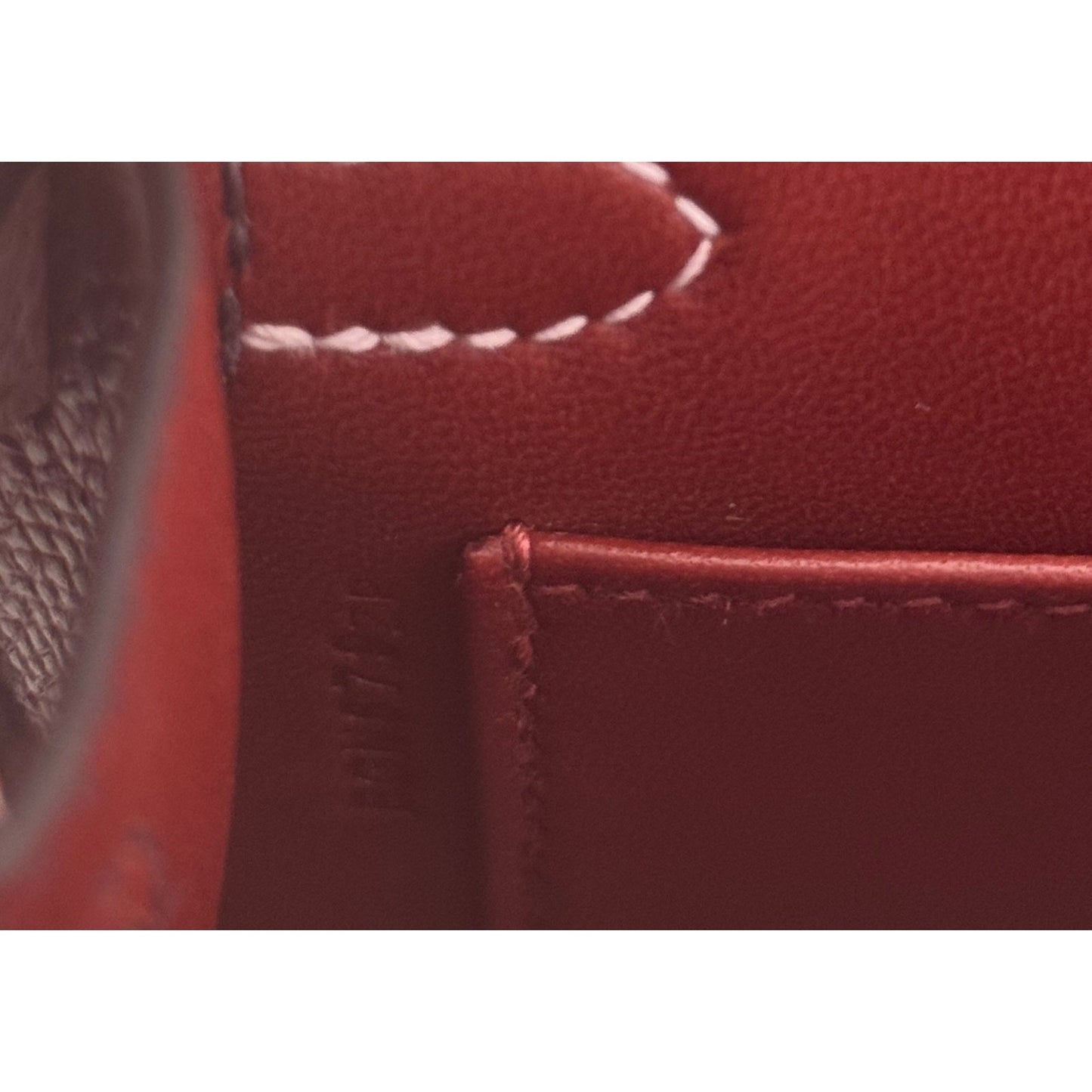 Hermes Kelly Mini 20 Tri Color Rouge Sellier Mauve Pale Black Epsom Palladium