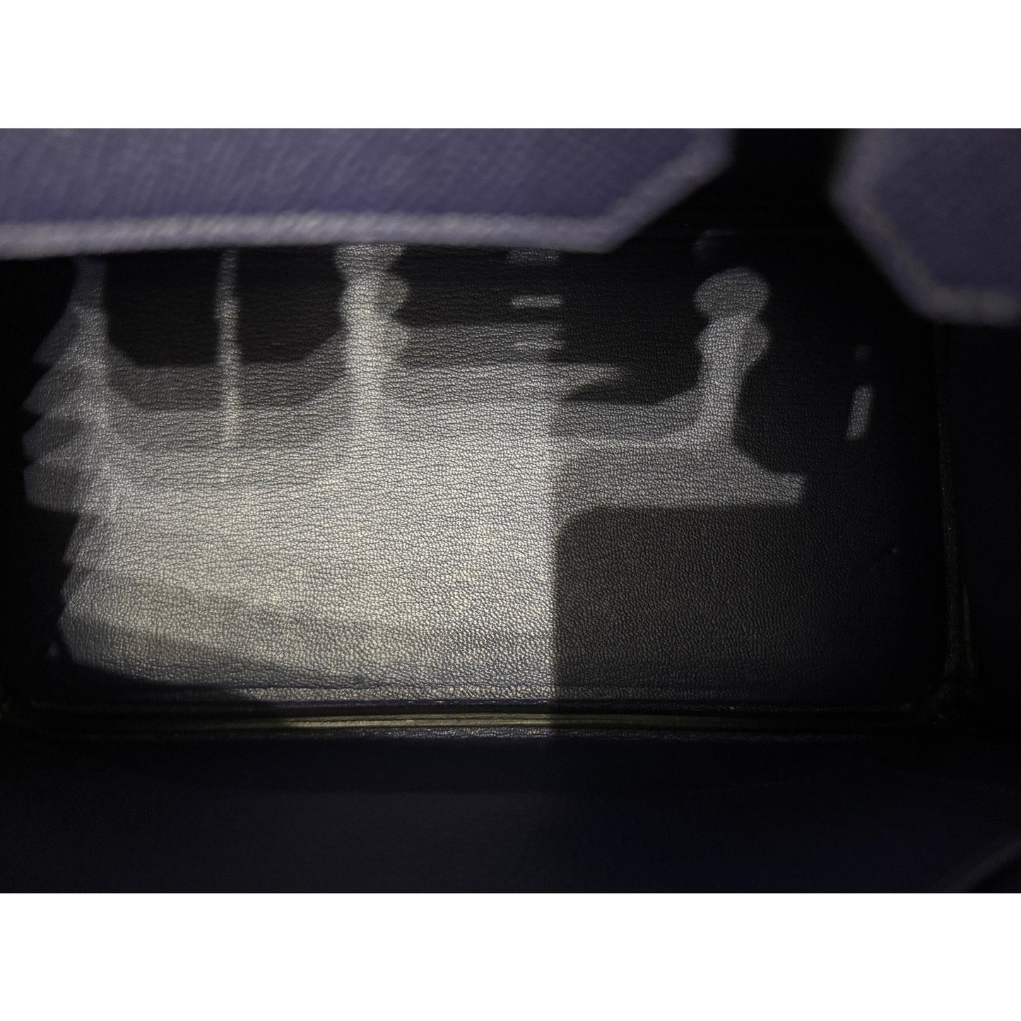 Hermes Birkin 30 Bleu Encre Blue Epsom Leather Gold Hardware Handbag