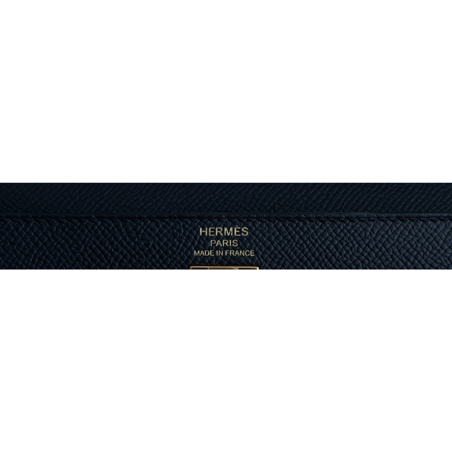 Hermes Kelly 25 Sellier Black Noir Epsom Leather Gold Hardware RARE
