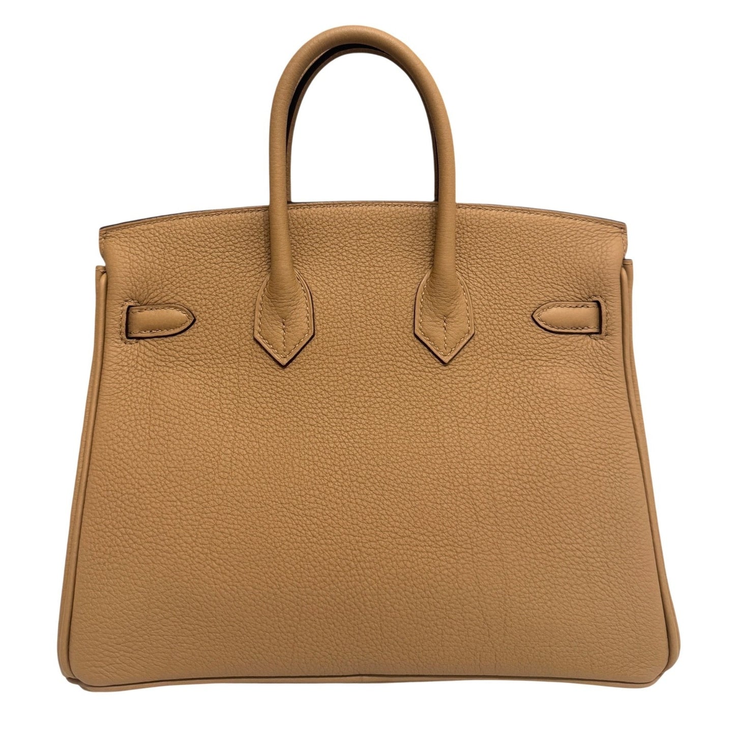 Hermes Birkin 25 Biscuit Tan Beige Togo Leather Gold Hardware NEW