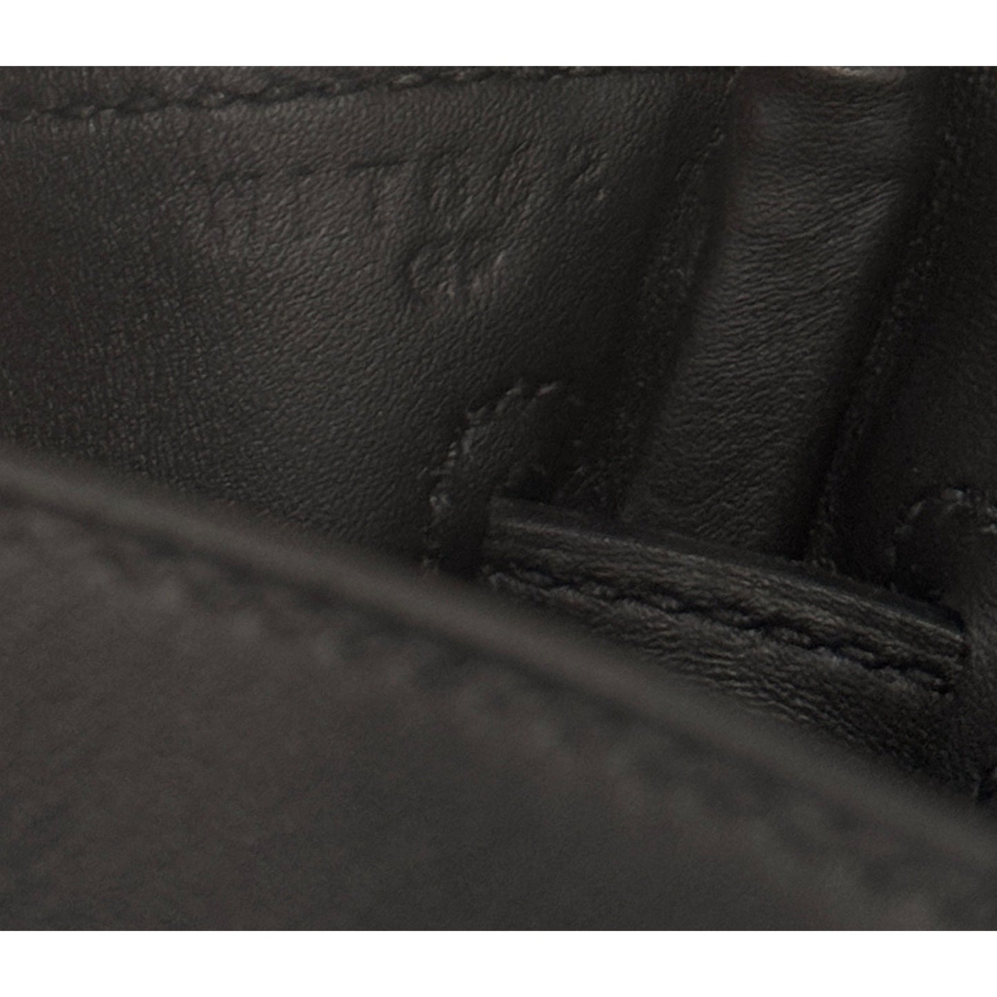 Hermes Birkin 25 Quadrille Black Noir Leather Blue Egee Toile Gold Hardware RARE