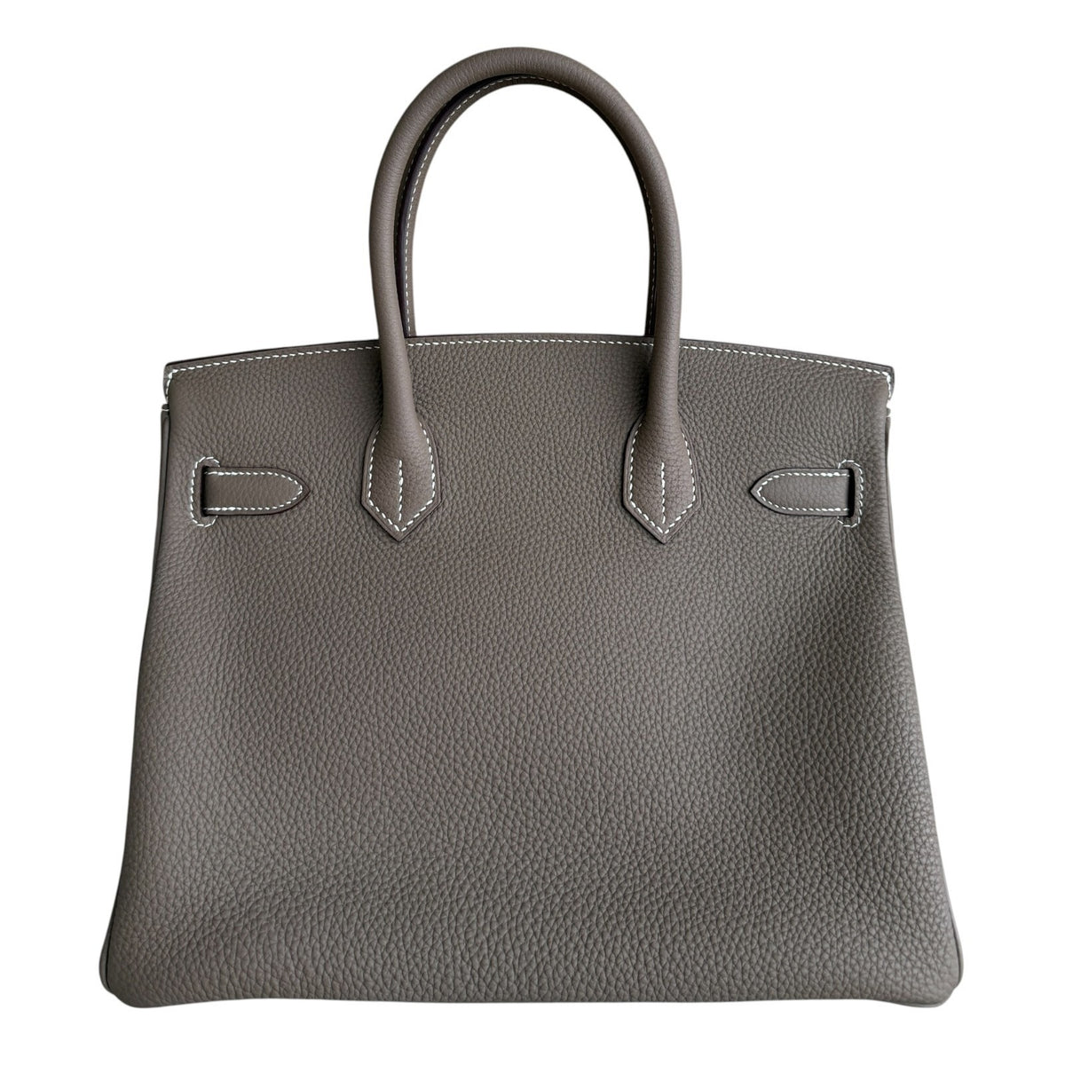 Hermes Birkin 30 Etoupe Gray Togo Leather Gold Hardware