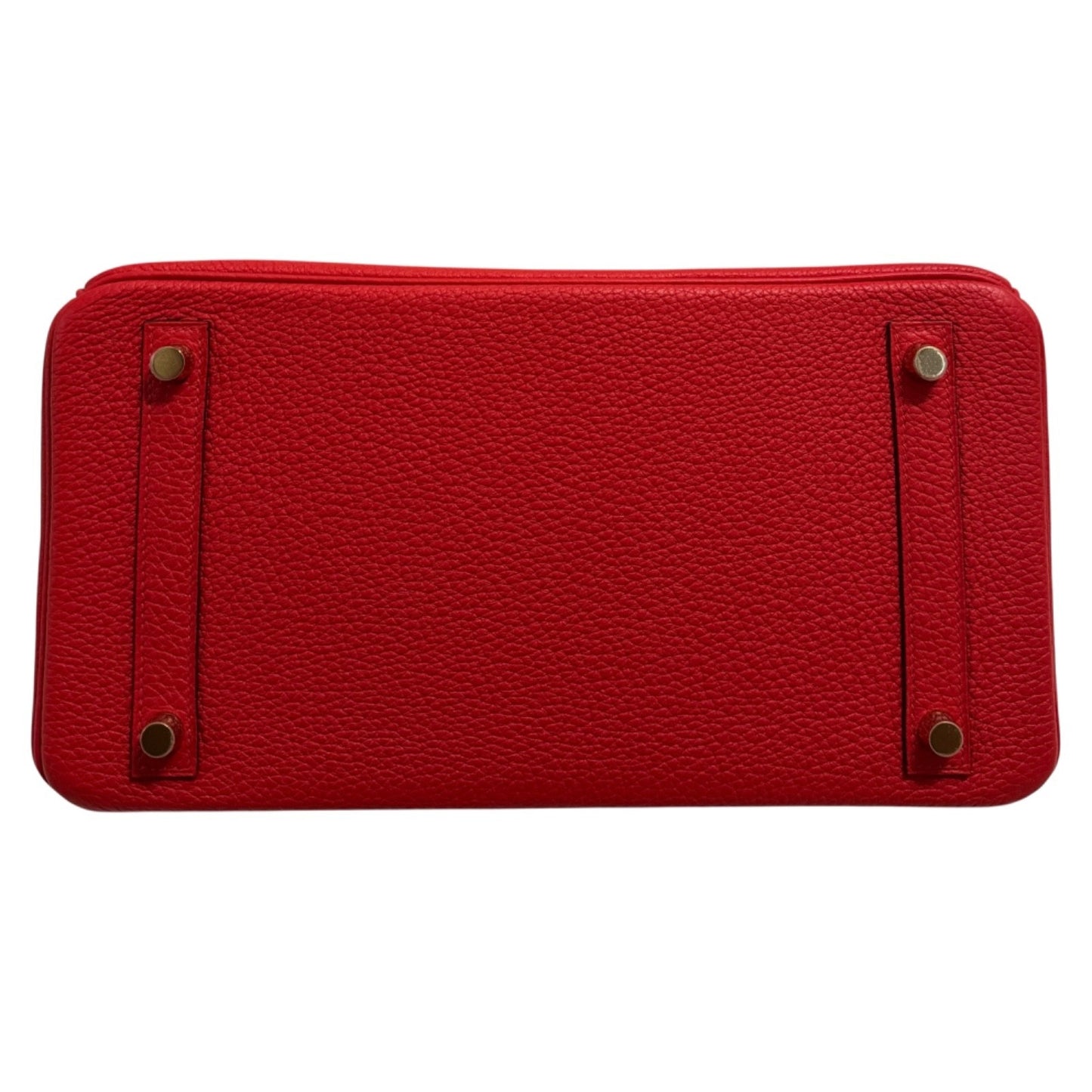 Hermes Birkin 30 Rouge de Coeur Red Togo Leather Gold Hardware RARE