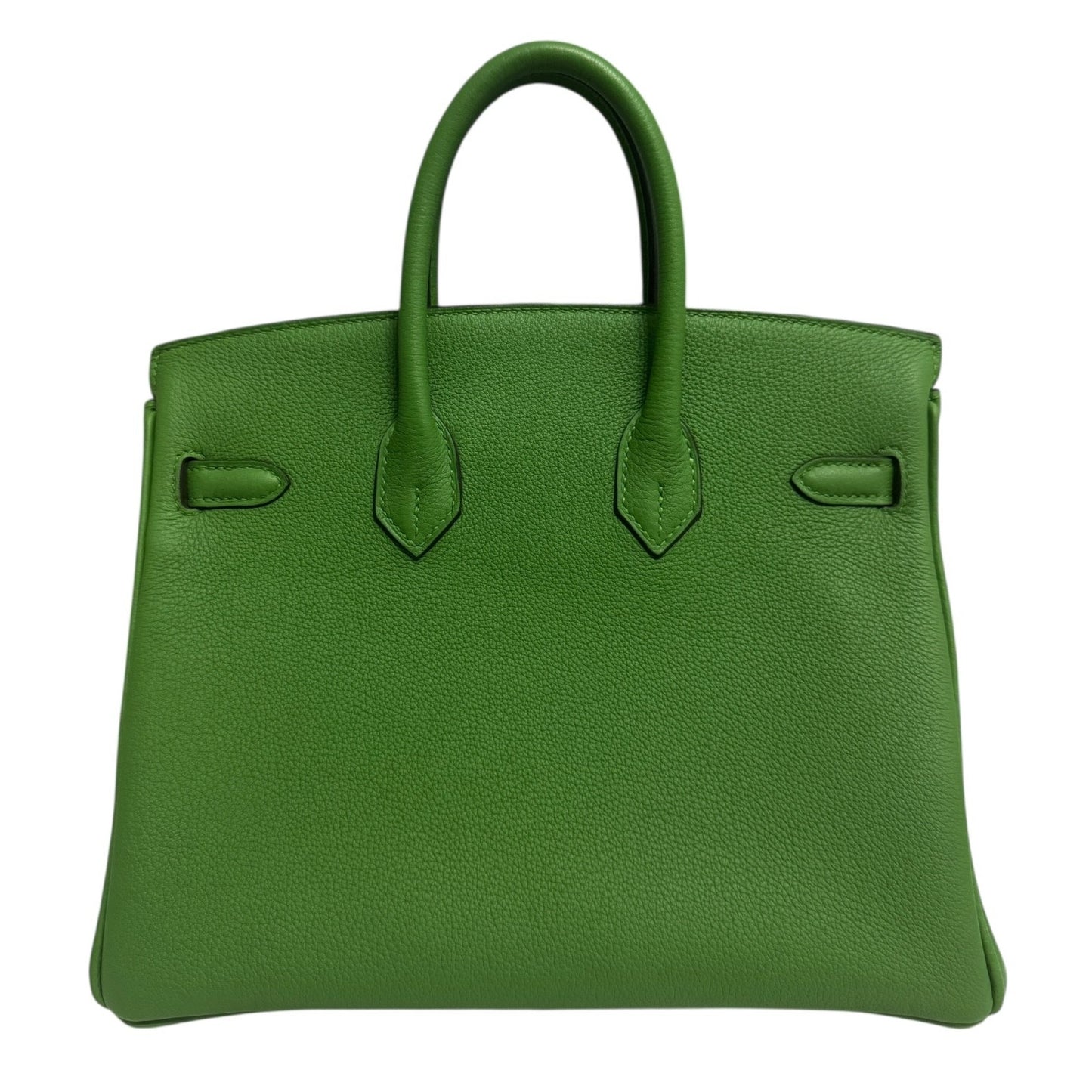 Hermes Birkin 25 Vert Yucca Green Togo Leather Gold Hardware NEW
