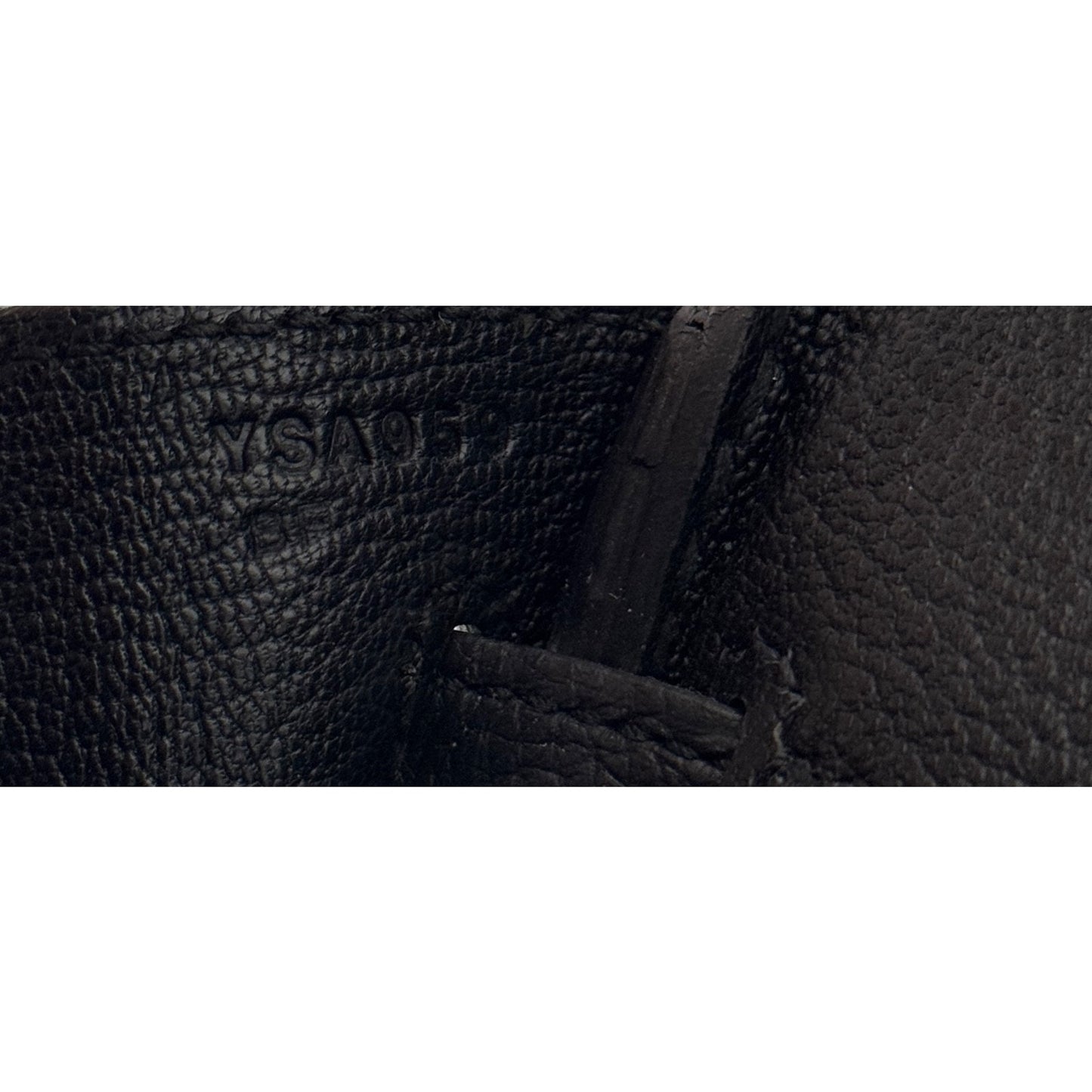 Hermes Birkin 25 Black Noir Togo Leather Gold Hardware Handbag