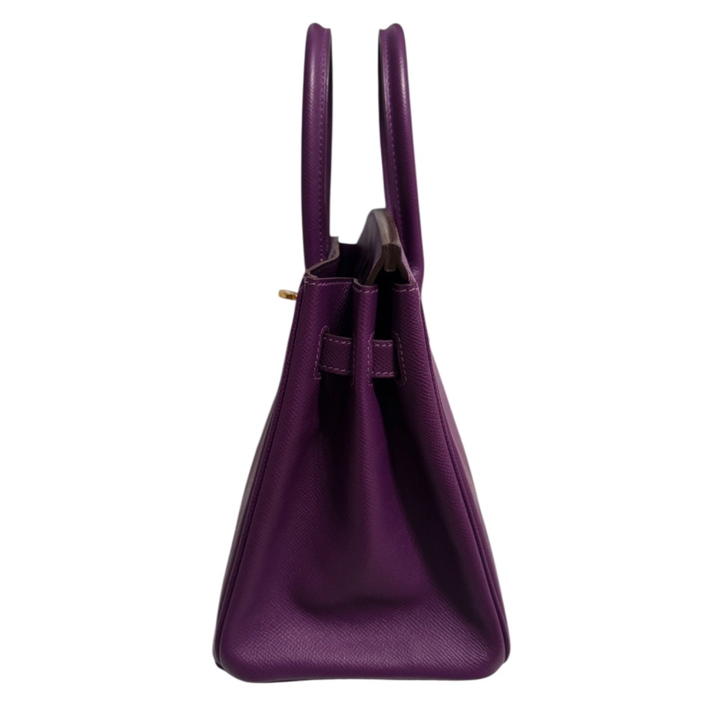 Hermes Birkin 30 Anemone Purple Epsom Leather Gold Hardware