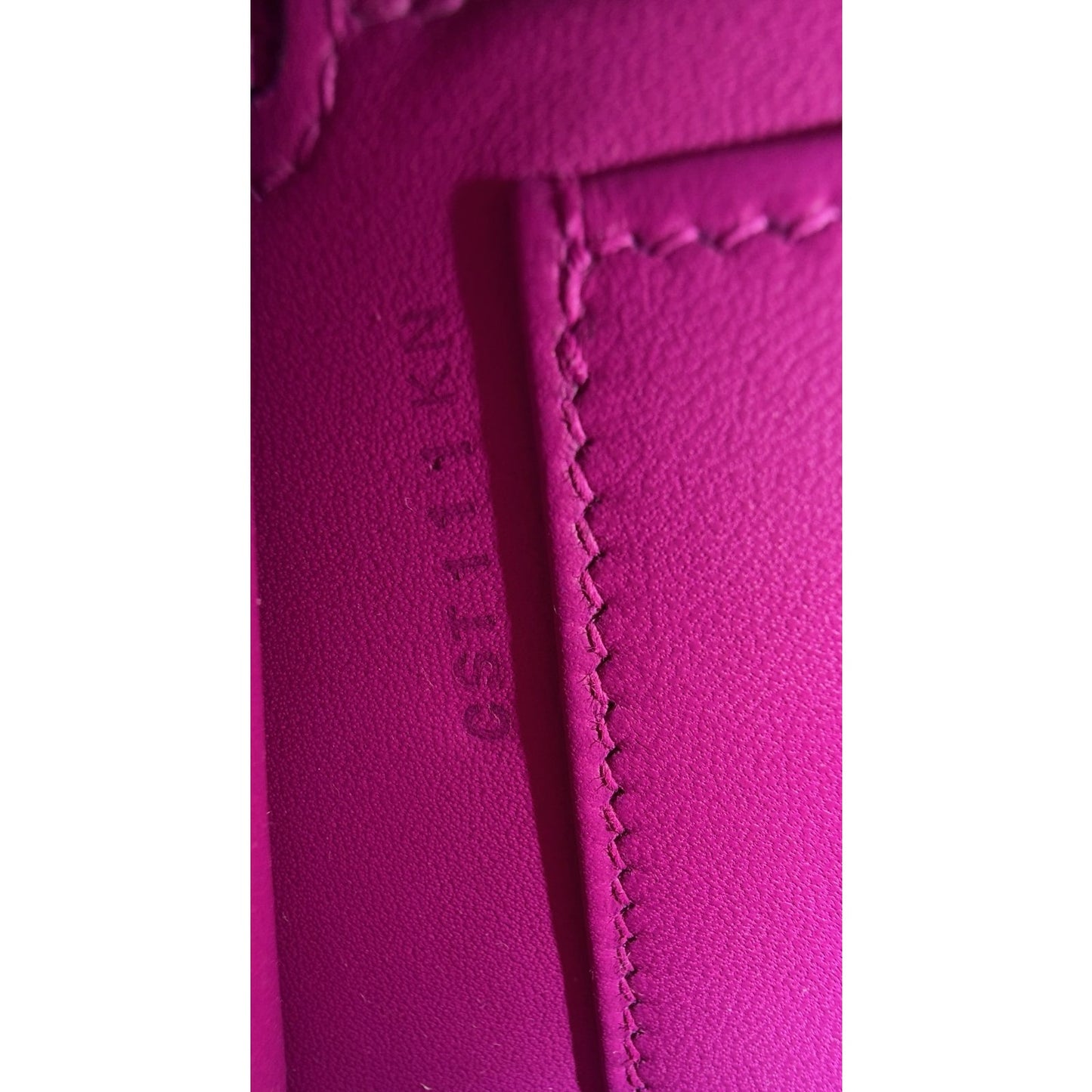 Hermes Kelly Mini 20 Rose Pourpre Pink Purple Chevre Leather Palladium Hardware
