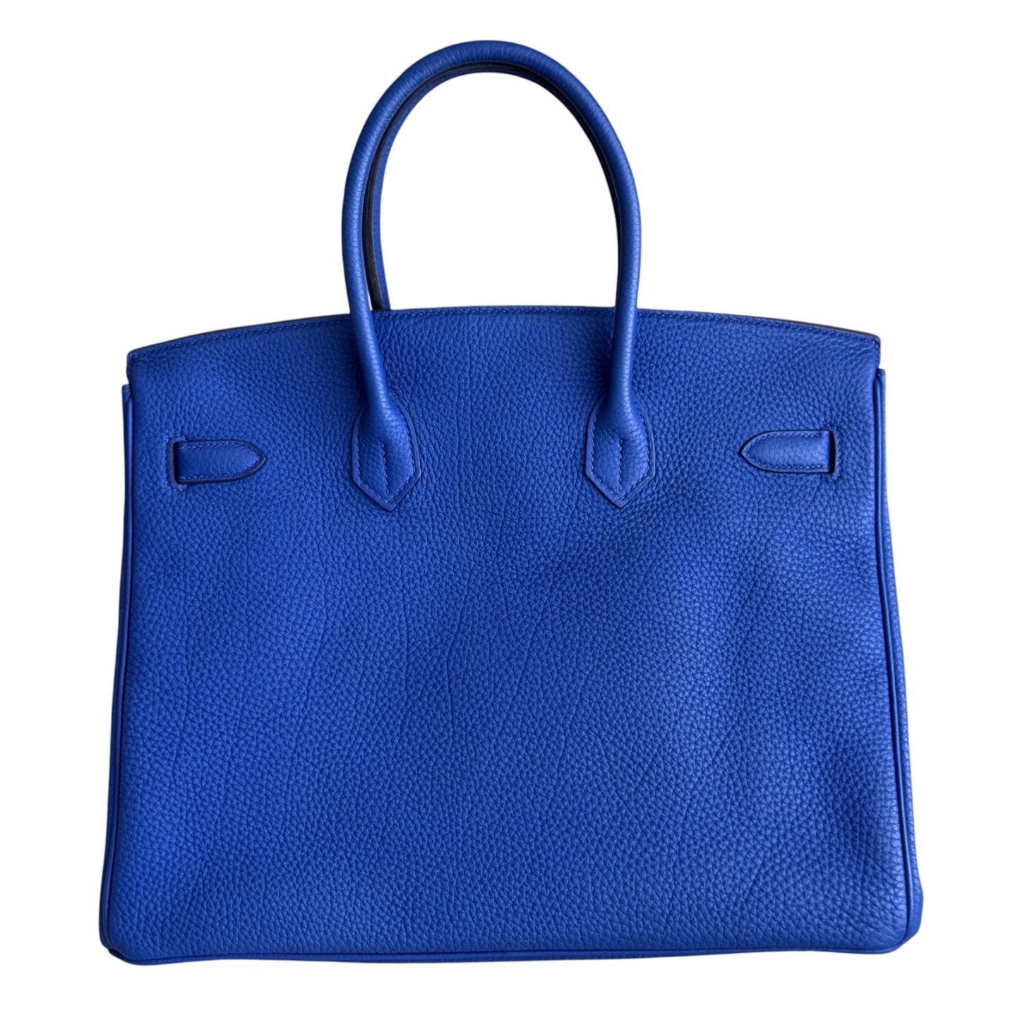 Hermes Birkin 35 Blue Electric Togo Leather Palladium Hardware