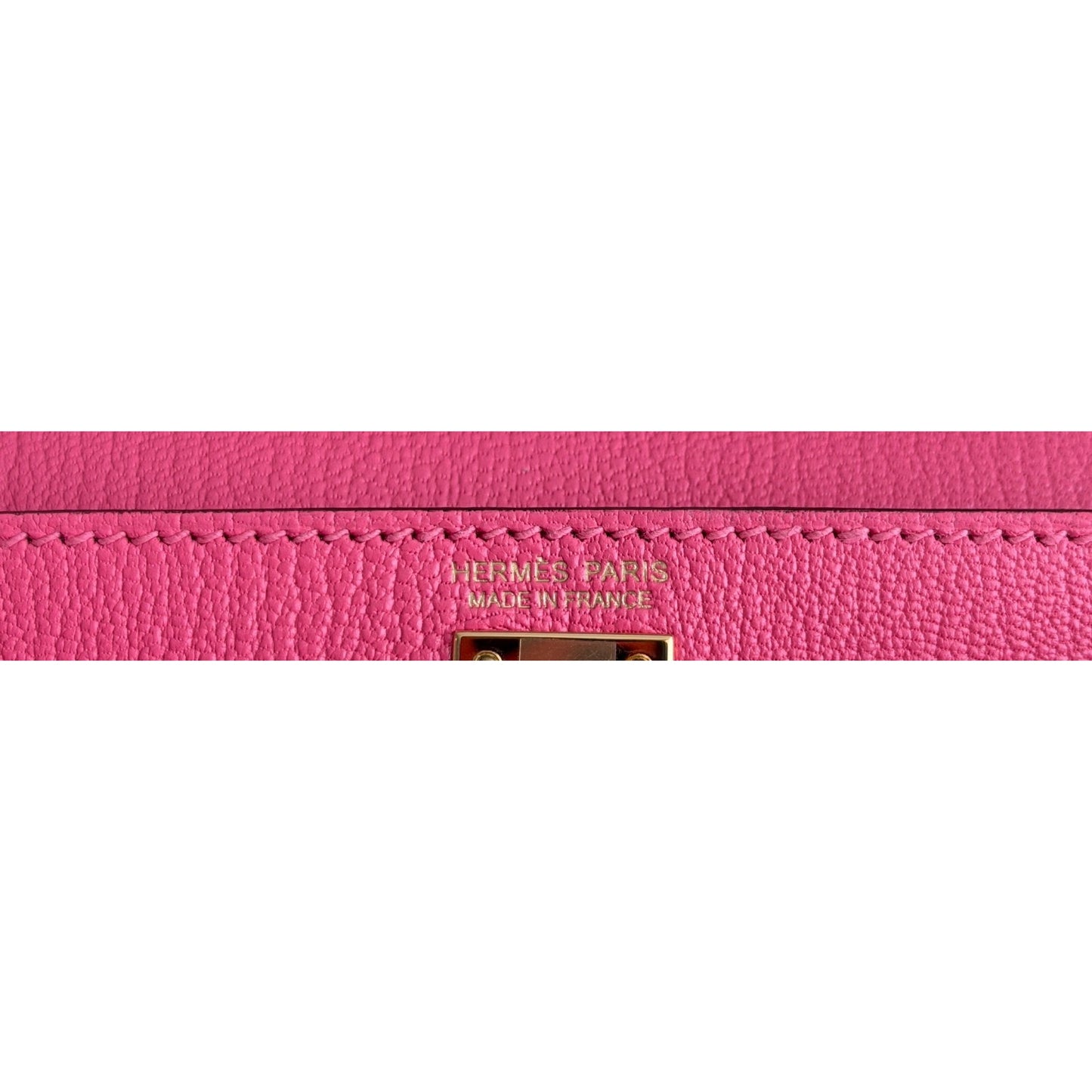 Hermes Kelly Mini 20 Rose Lipstick Pink Chèvre Leather Gold Hardware