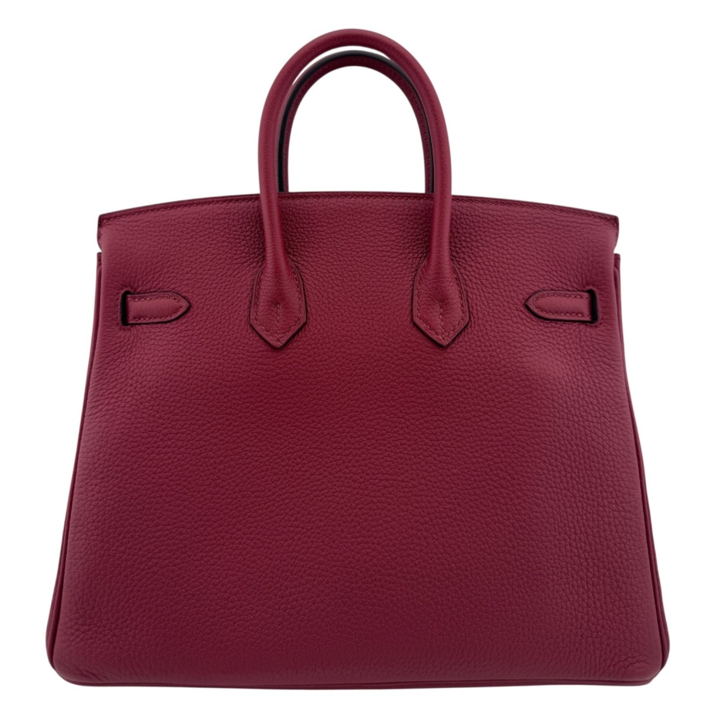 Hermes Birkin 25 Rouge Grenat Red Togo Leather Gold Hardware