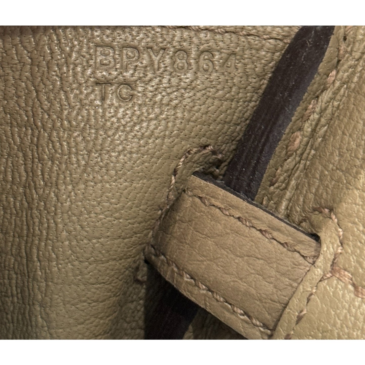 Hermes Birkin 25 Beige Marfa Togo Leather Gold Hardware NEW