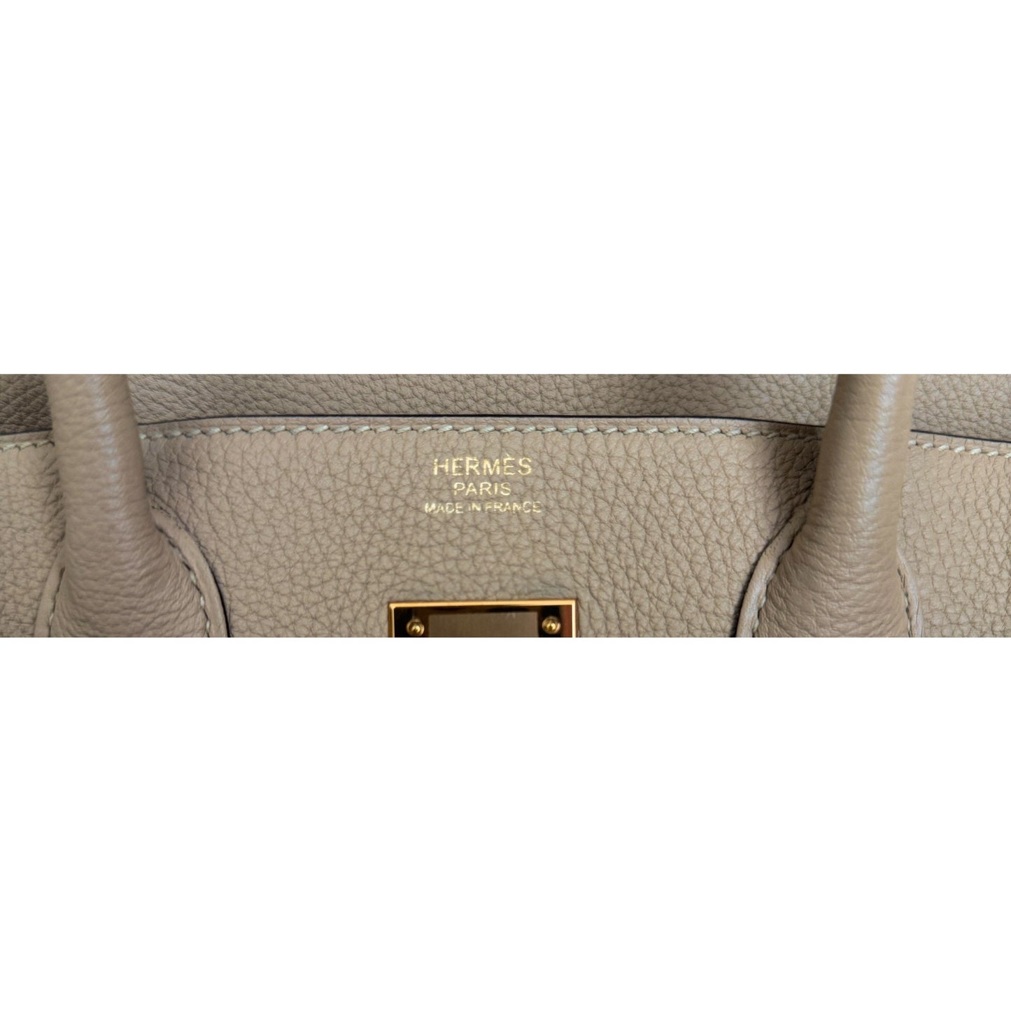 Hermes Birkin 30 Trench Beige Togo Leather Gold Hardware RARE