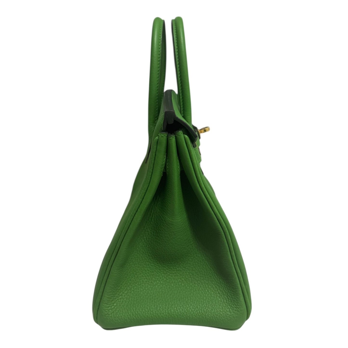 Hermes Birkin 25 Vert Yucca Green Togo Leather Gold Hardware NEW
