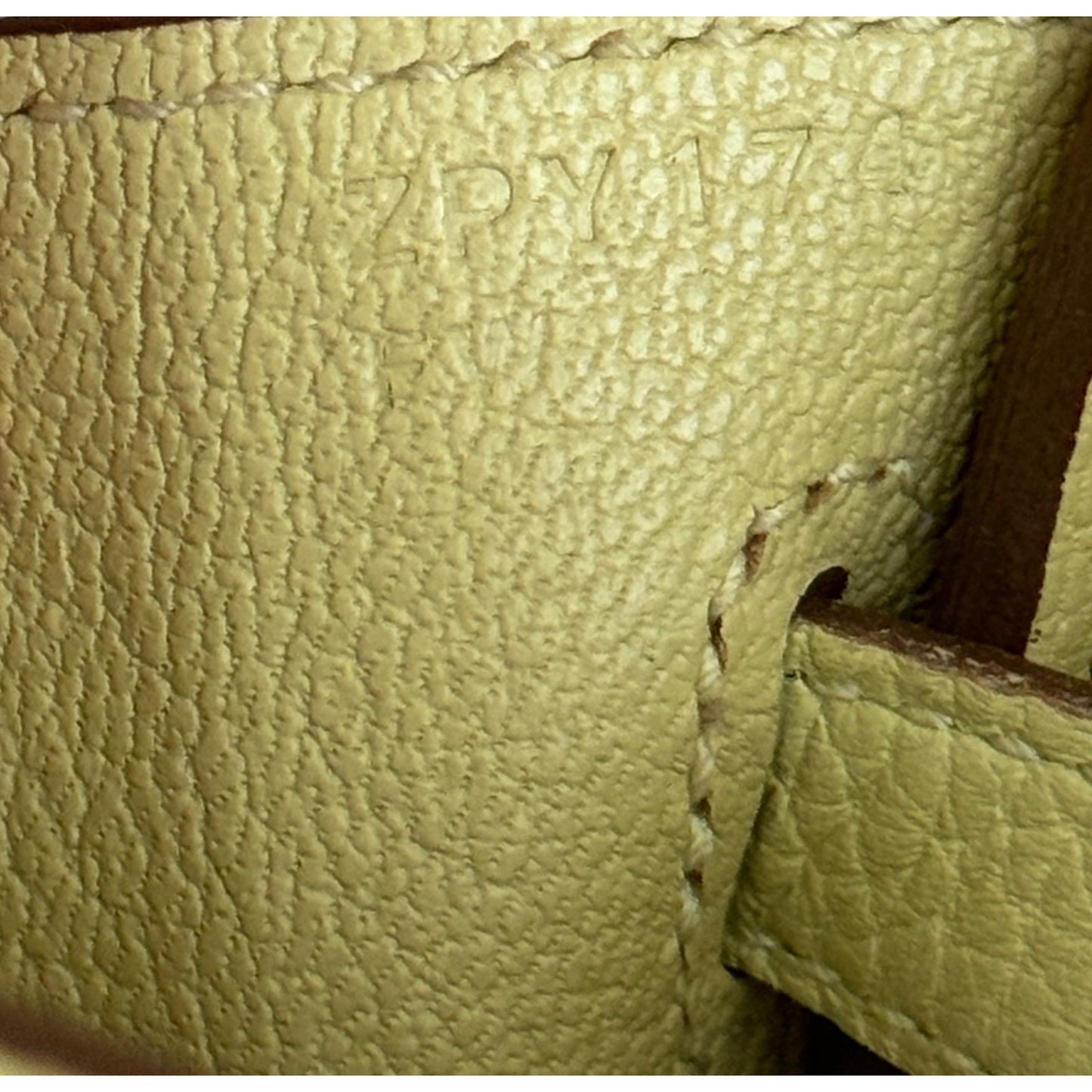 Hermes Birkin 25 Jaune Poussin Yellow Togo Leather Palladium Hardware